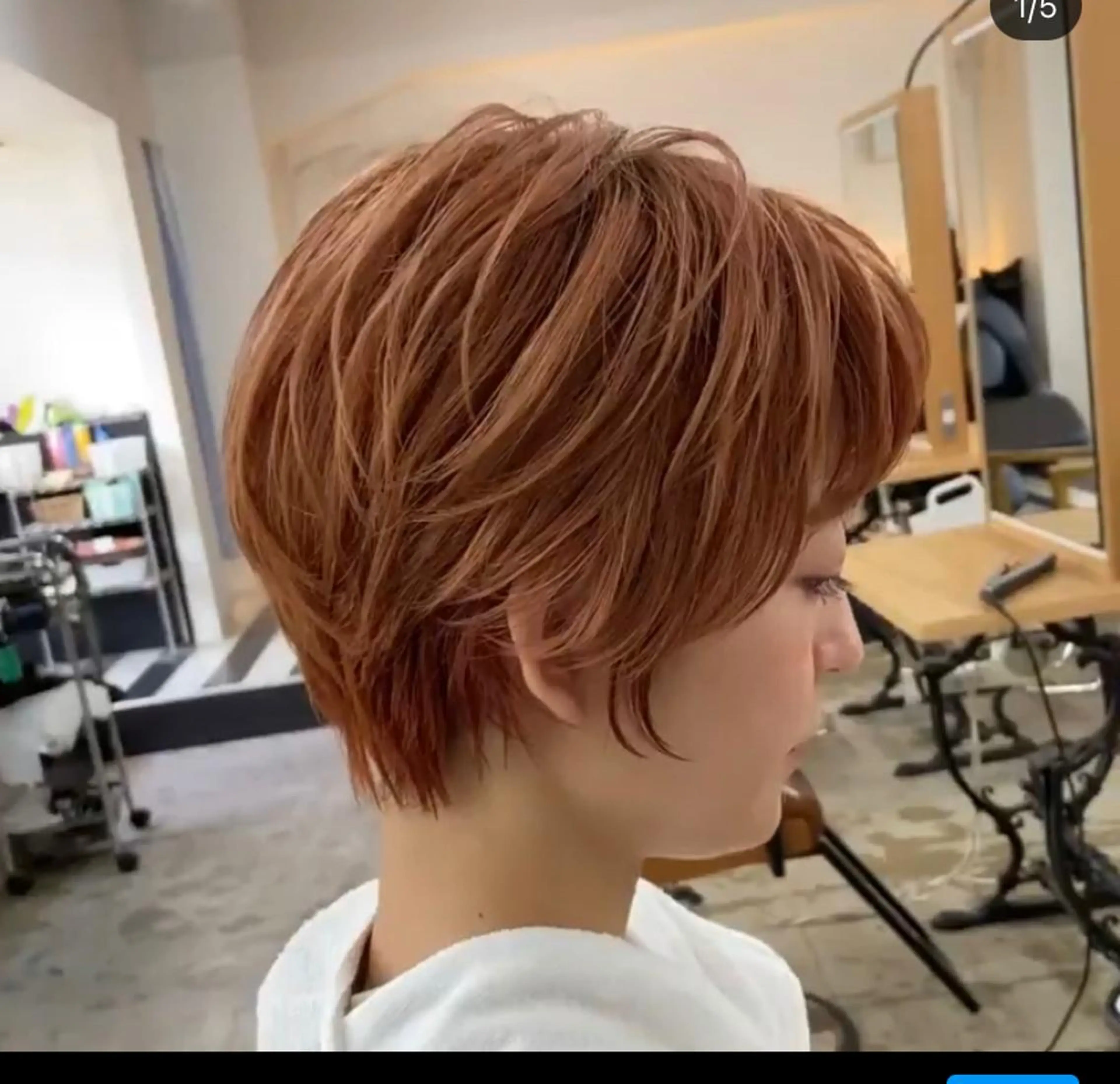 ショート ショートヘア、ボブ こやさん　コヤマのヘアスタイル