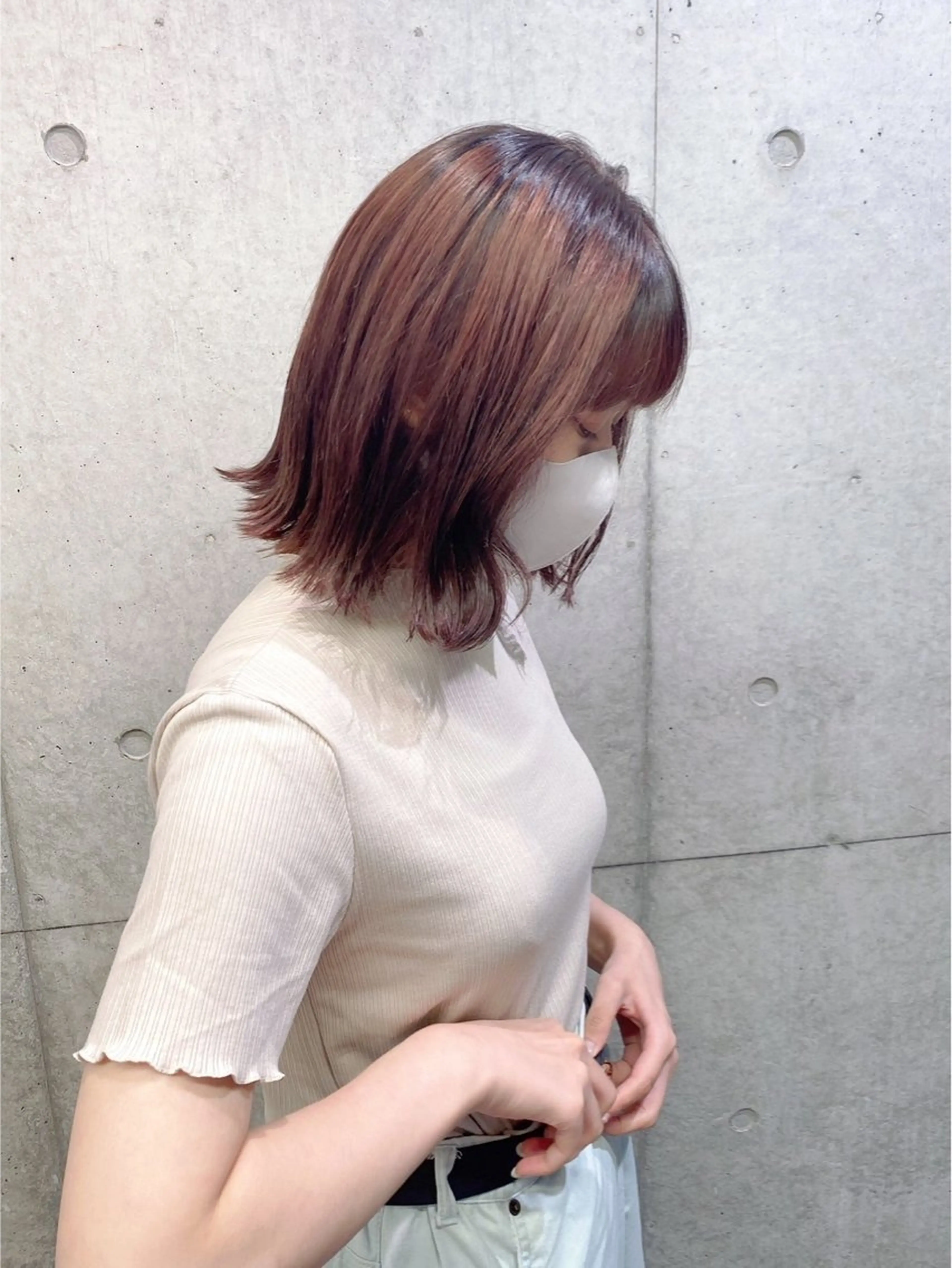 ミディアム clam./ YOSHIのヘアスタイル