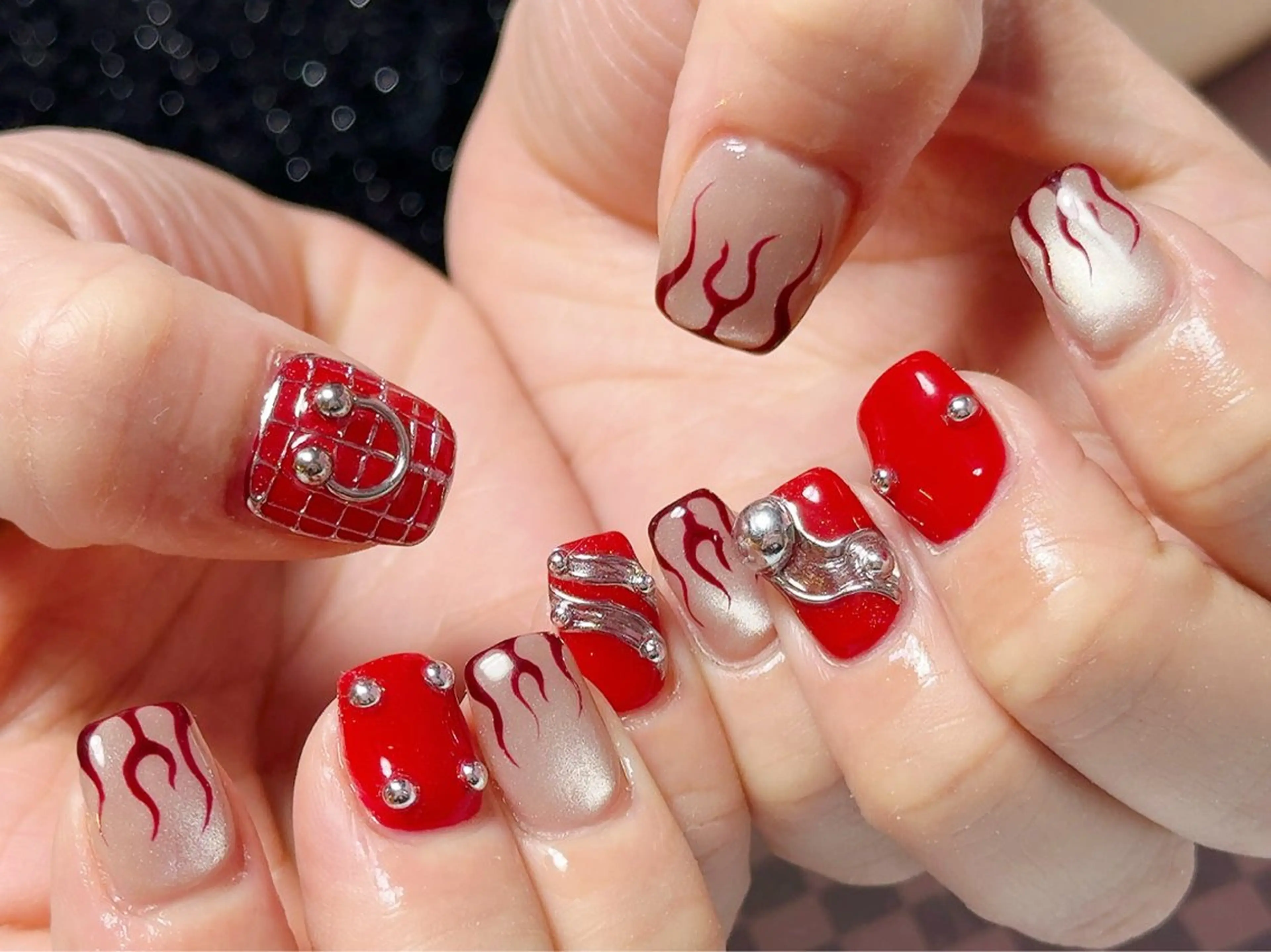 ネイル ハンドネイル Nail Atelier IamI所属・アイアムアイ 大村磨衣のネイルデザイン