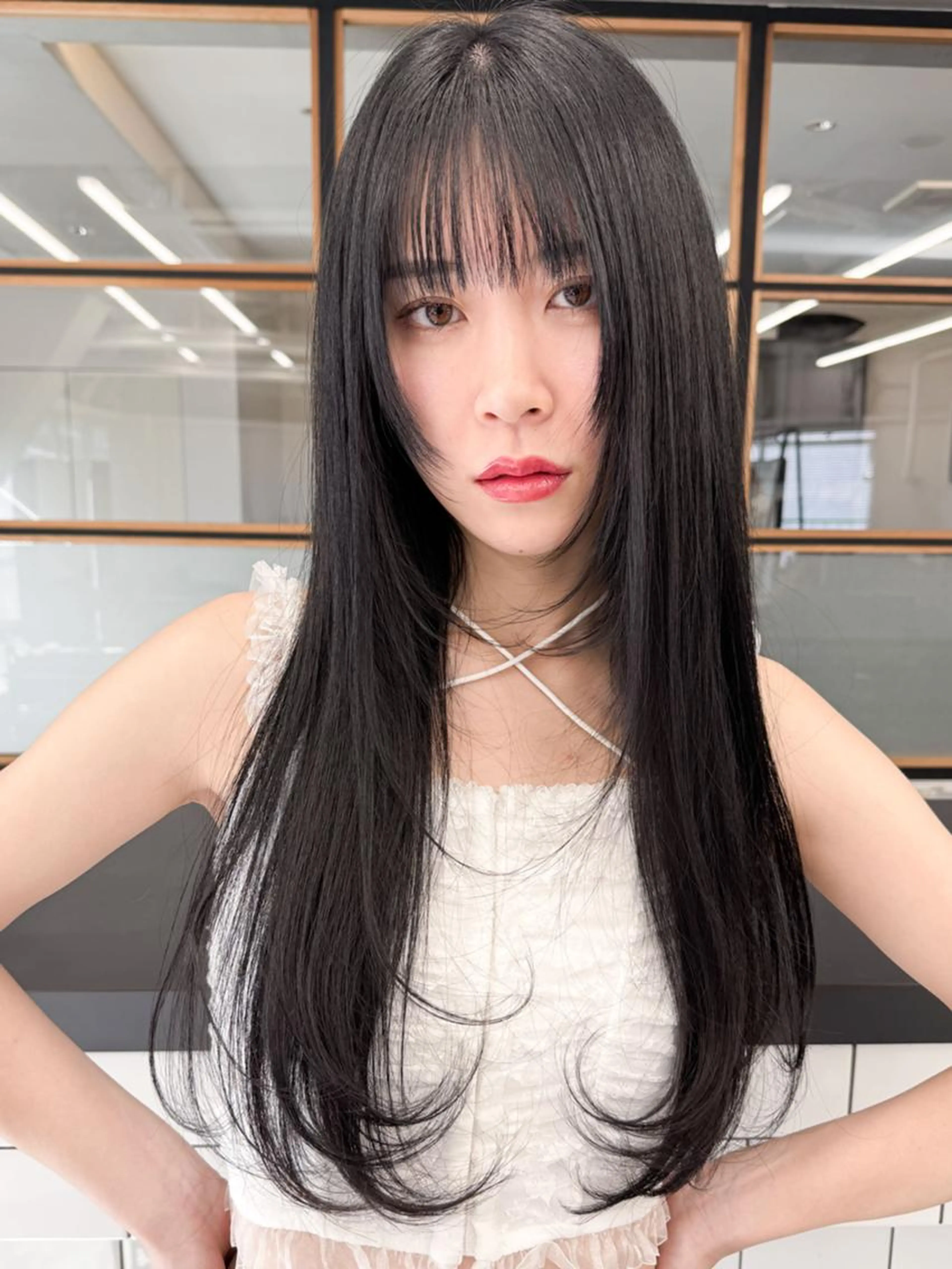 【ハイダメージ毛OK🙆‍♀️】酸性ストレート＋超音波TRの写真