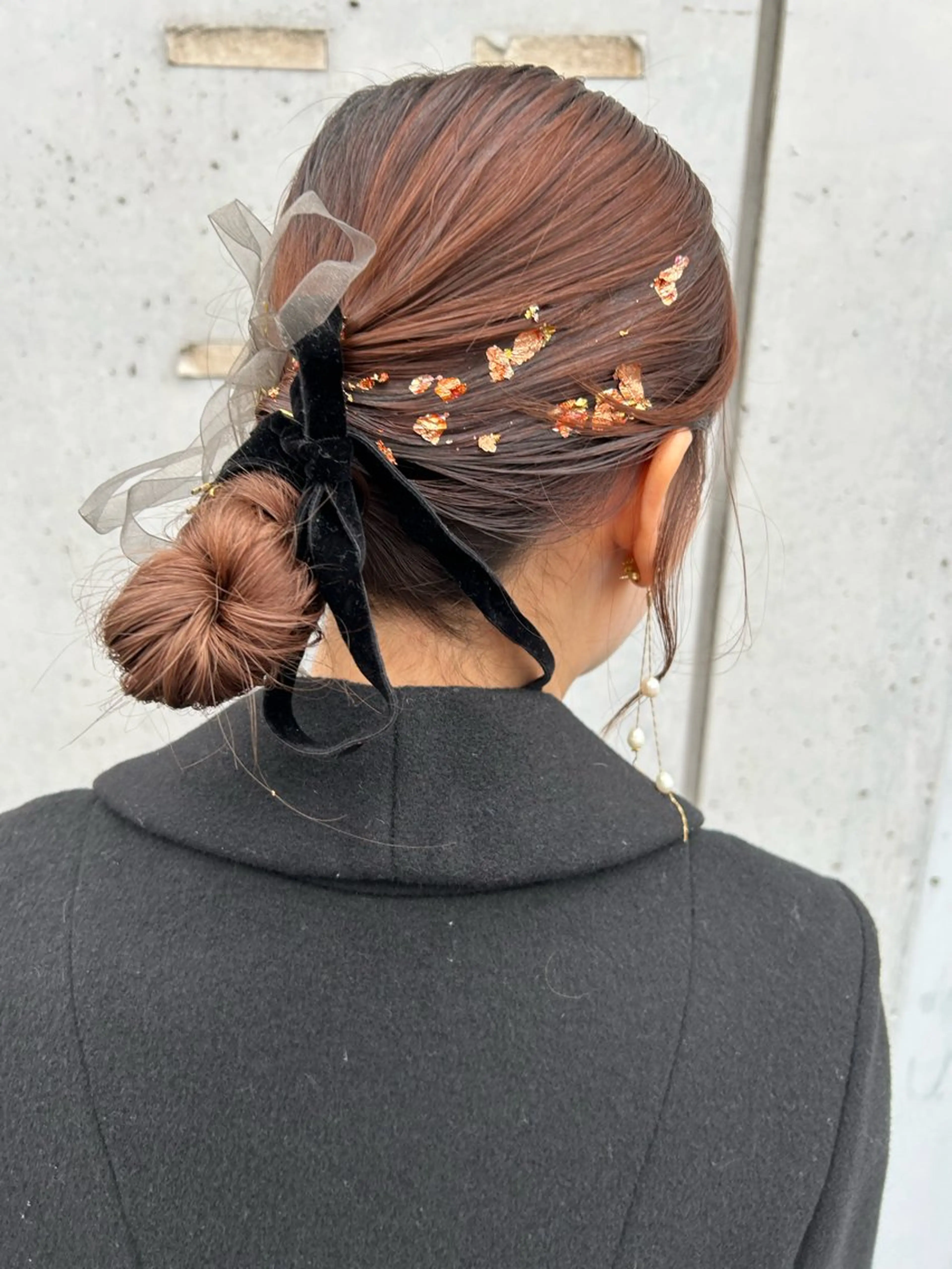 ミディアム ヘアセット ナカジマ ナナのヘアスタイル