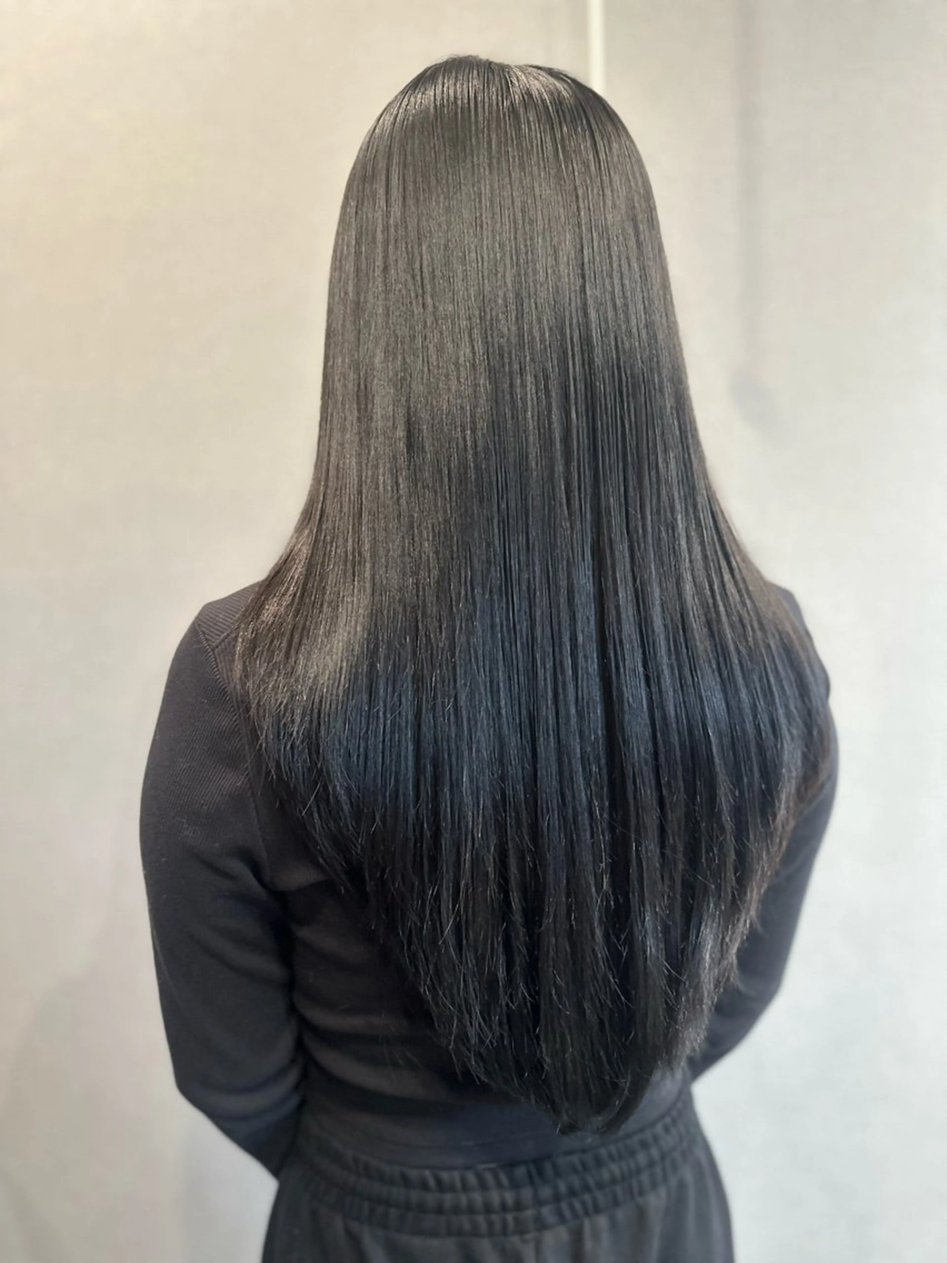 ロング カット 縮毛矯正 K Harukaのヘアスタイル
