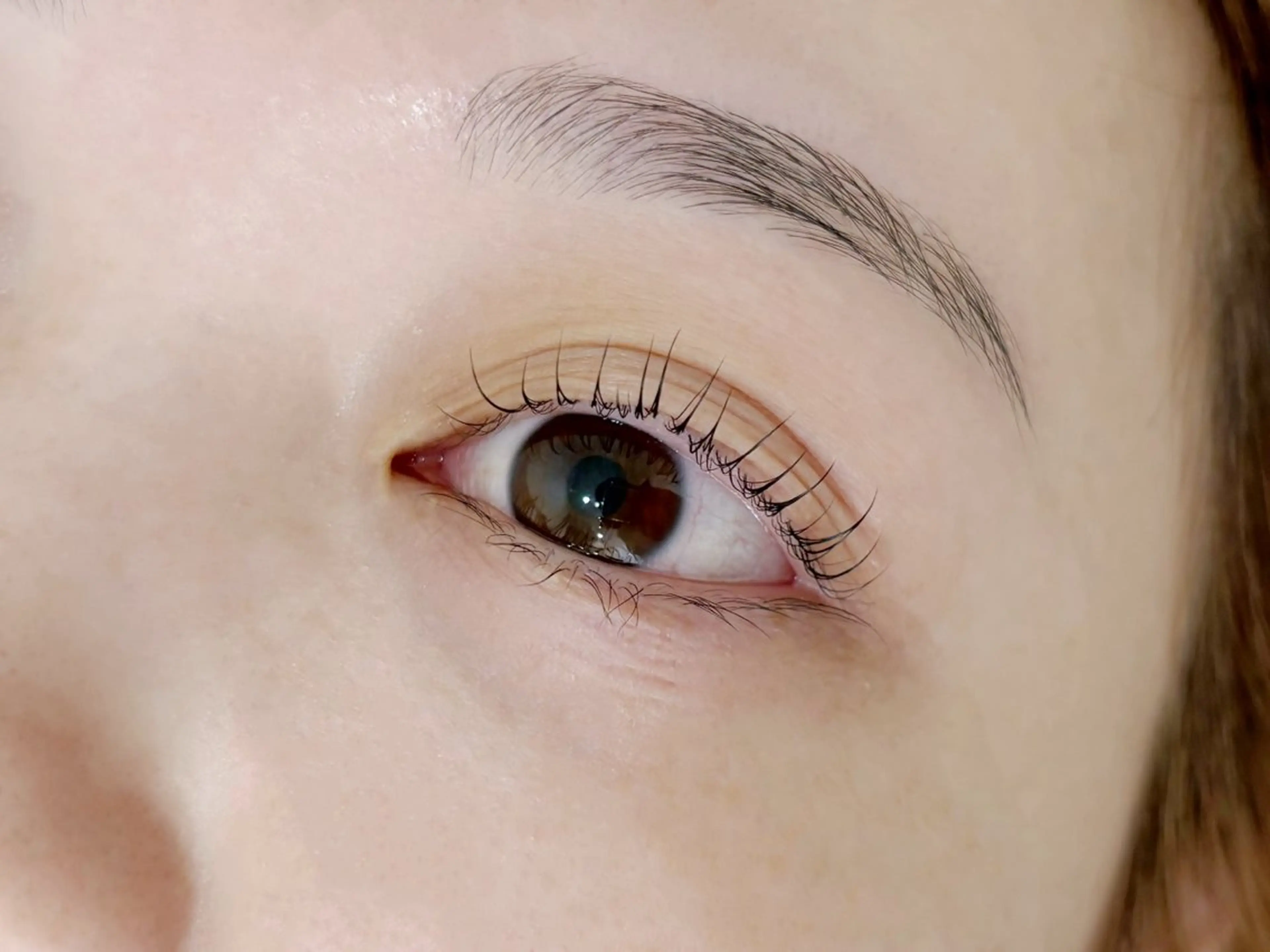マツエク・マツパ 韓国風マツエク 一重×まつ毛パーマ Nail&Eyelash Rea所属・Rea🌈Coco 韓国風まつげパーマの眉毛・アイブロウイメージ