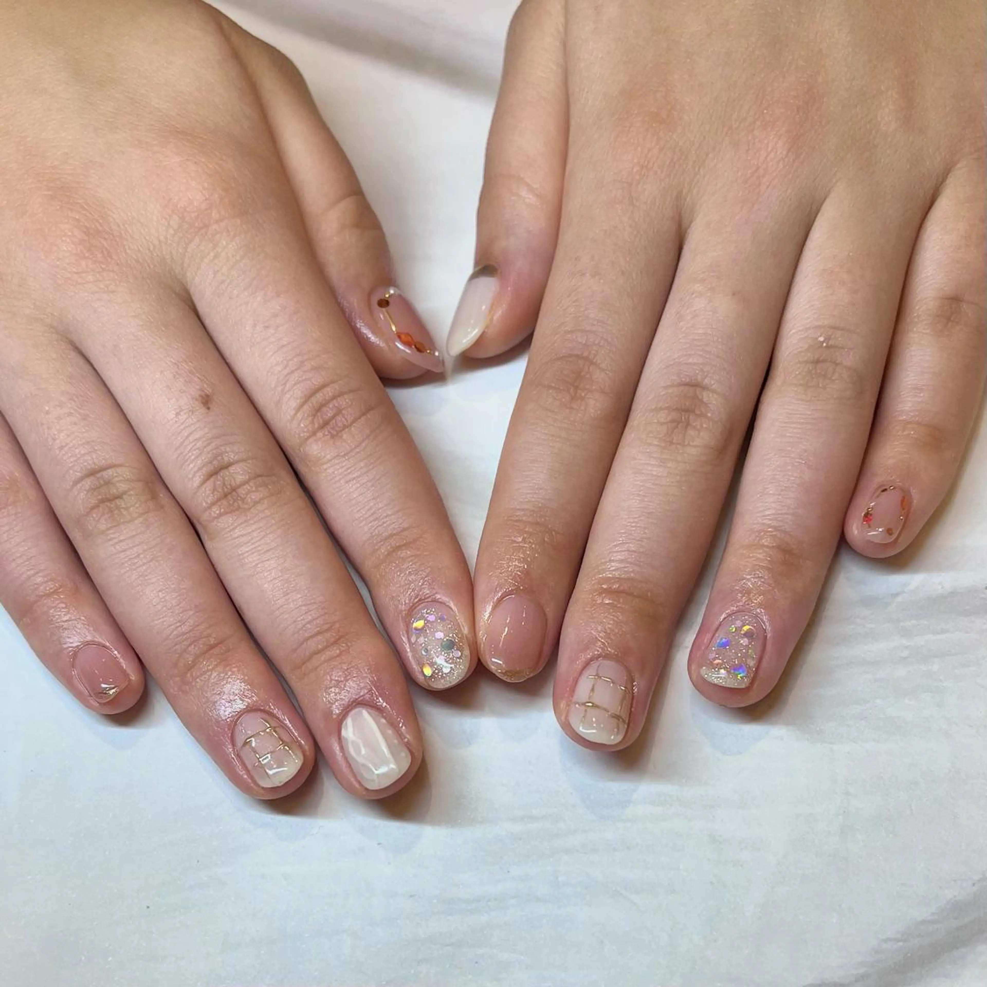 ネイル アートネイル フットネイル ジェルネイル マットネイル ミラーネイル 川村 友理奈のネイルデザイン