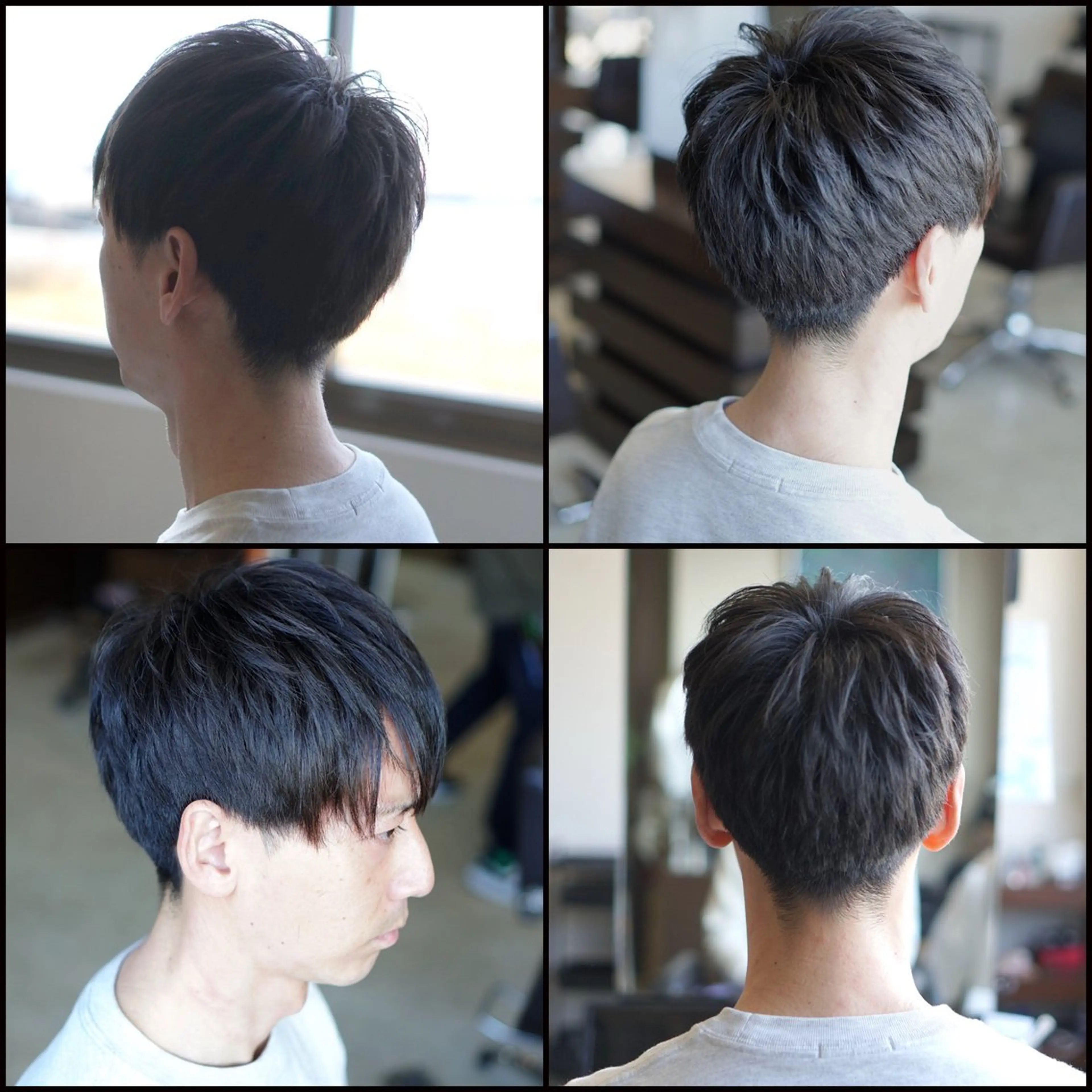ショート メンズ カット 中島 剛のヘアスタイル
