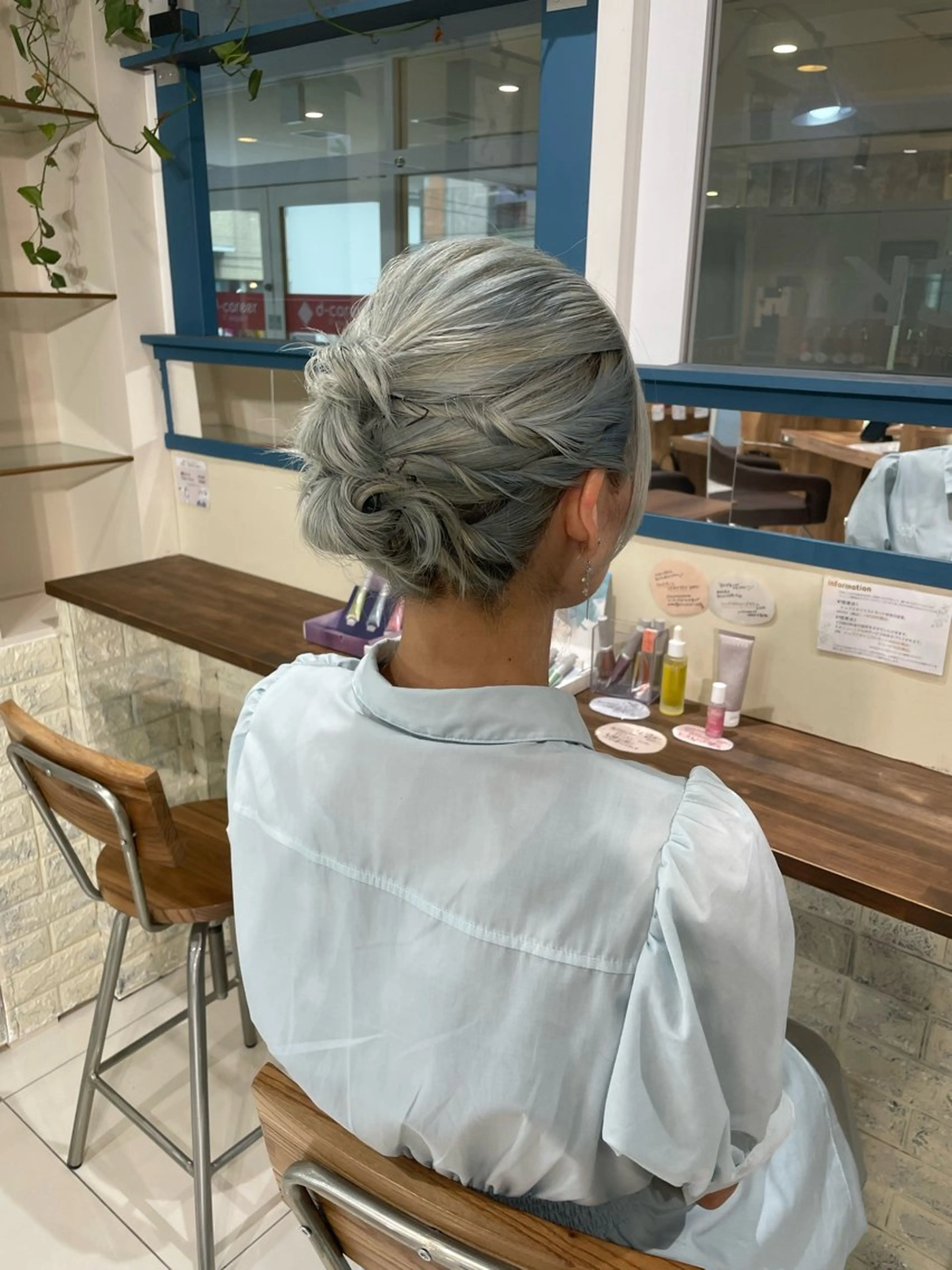 ショート ヘアアレンジ ヘアセット ♚Honoka♚ カラーモデル募集中のヘアスタイル