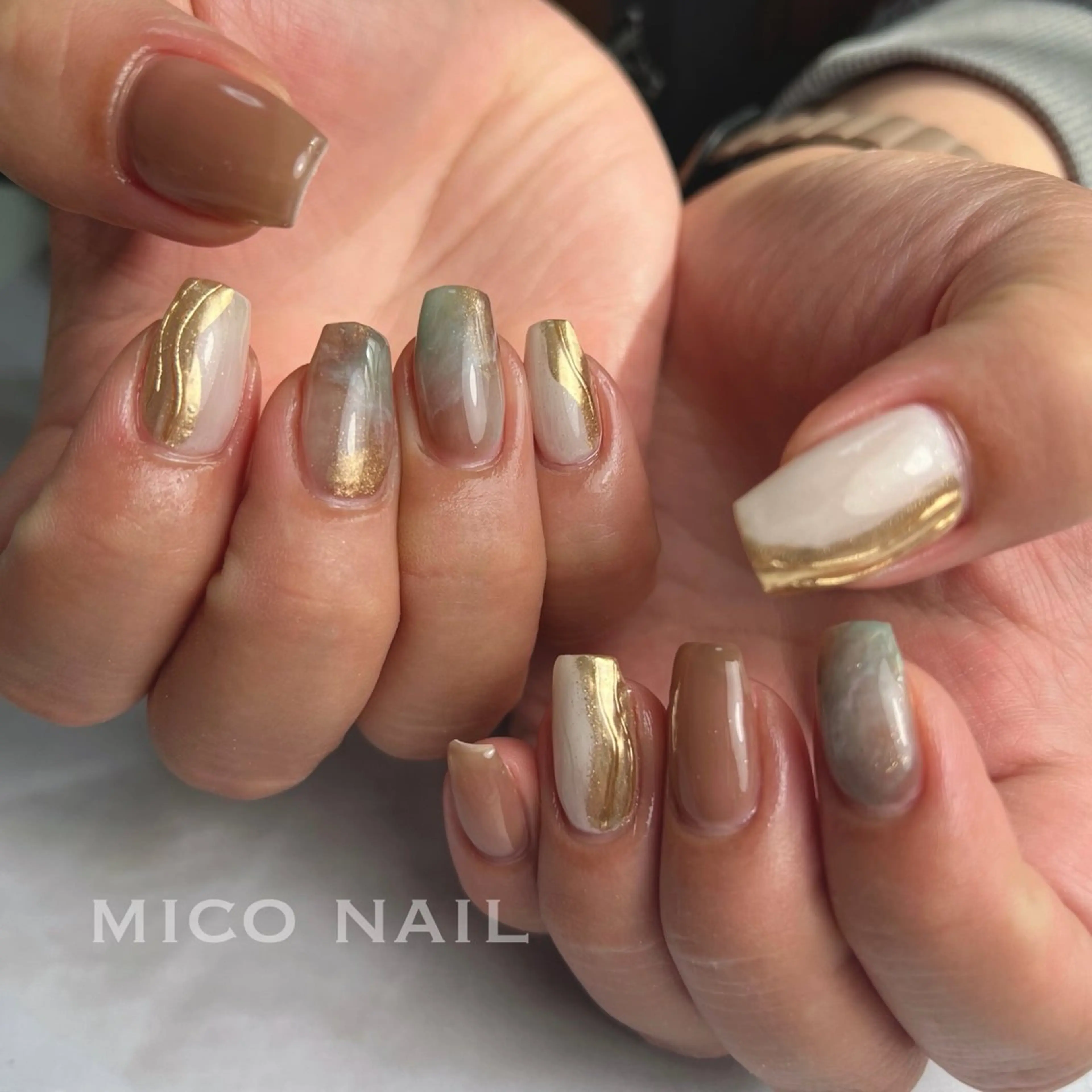 ネイル ハンドネイル mico nailのネイルデザイン