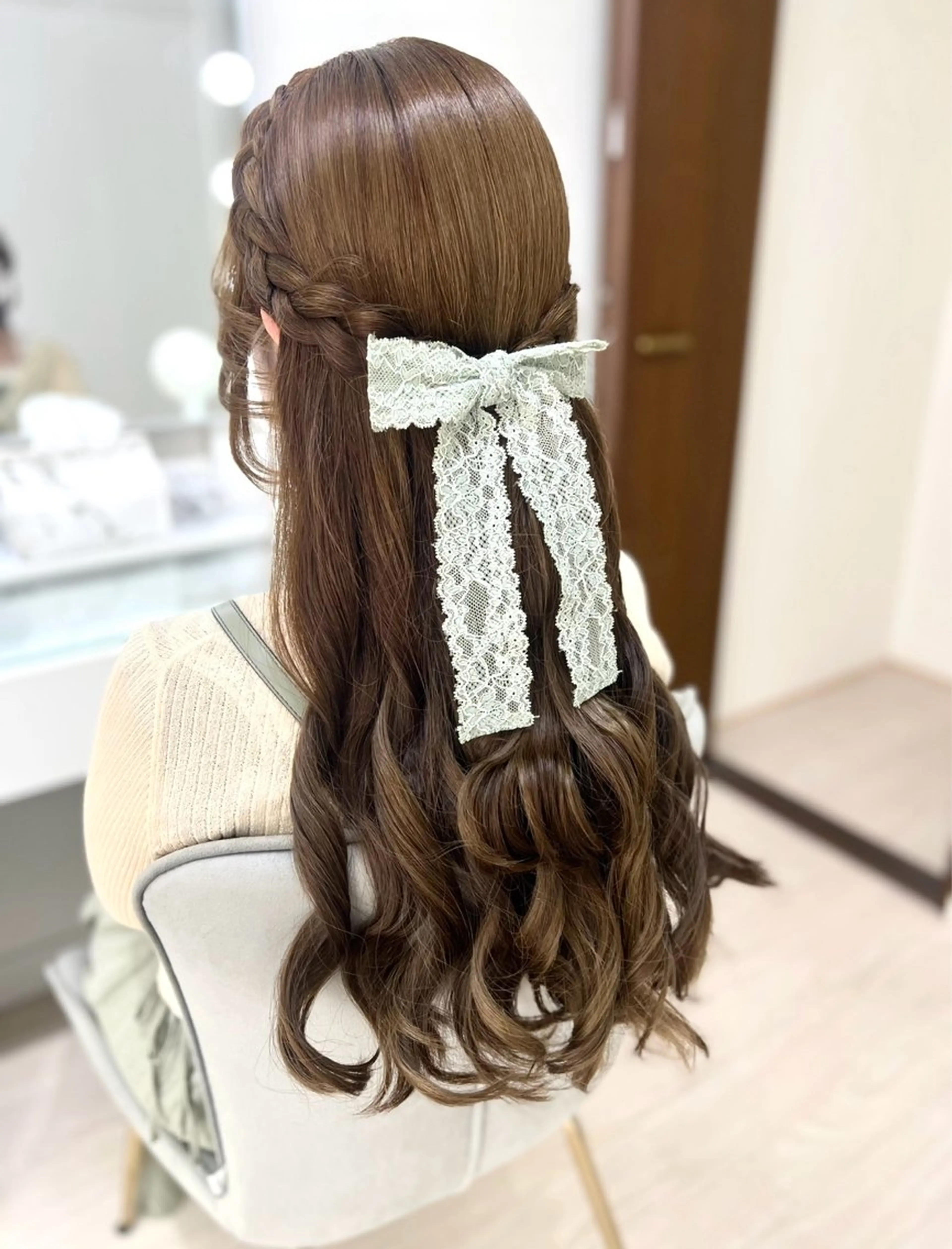 お任せヘアセットの写真