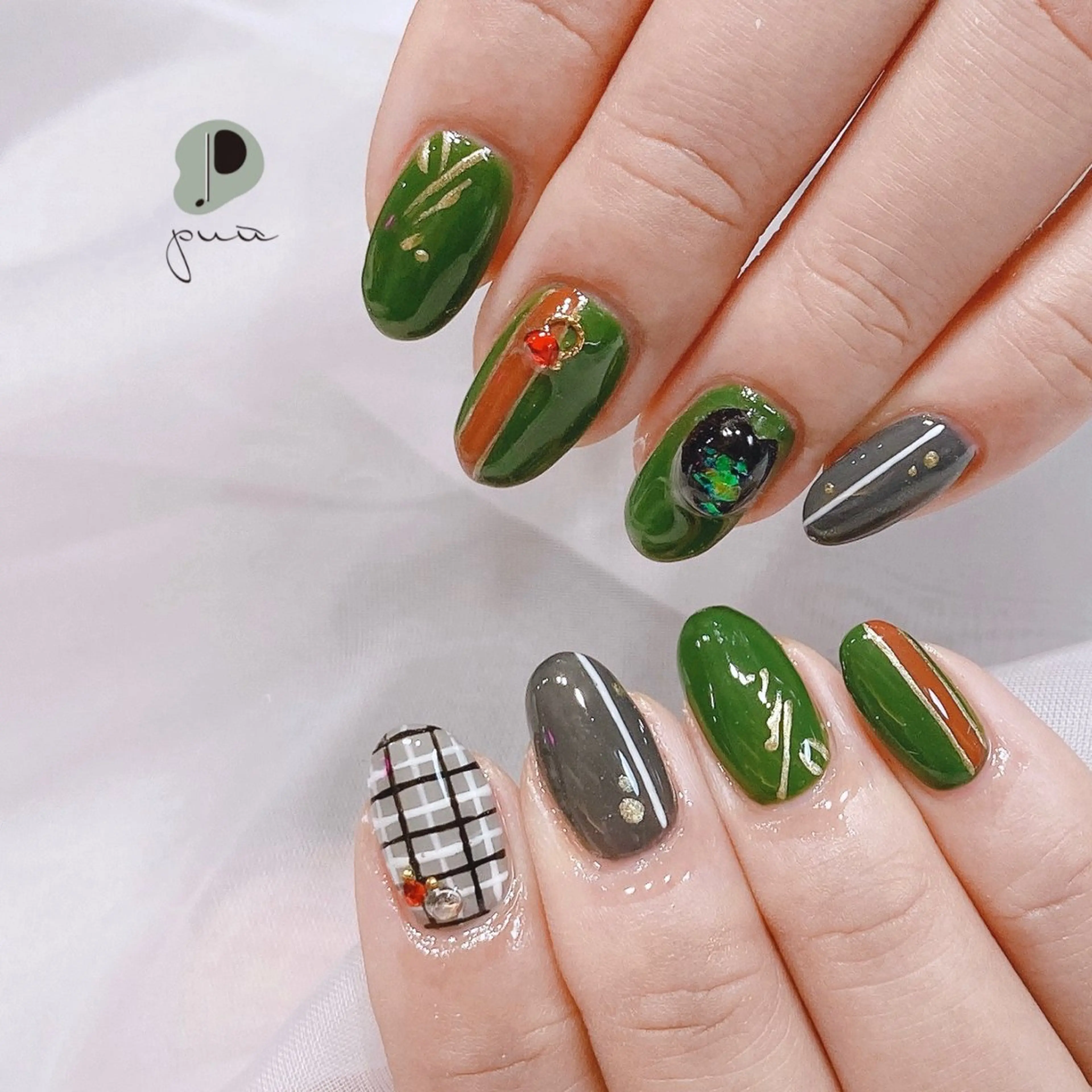 ネイル アートネイル ジェルネイル ワンカラーネイル ハンドネイル puu kyoto所属・Nail salon puu kyotoのネイルデザイン