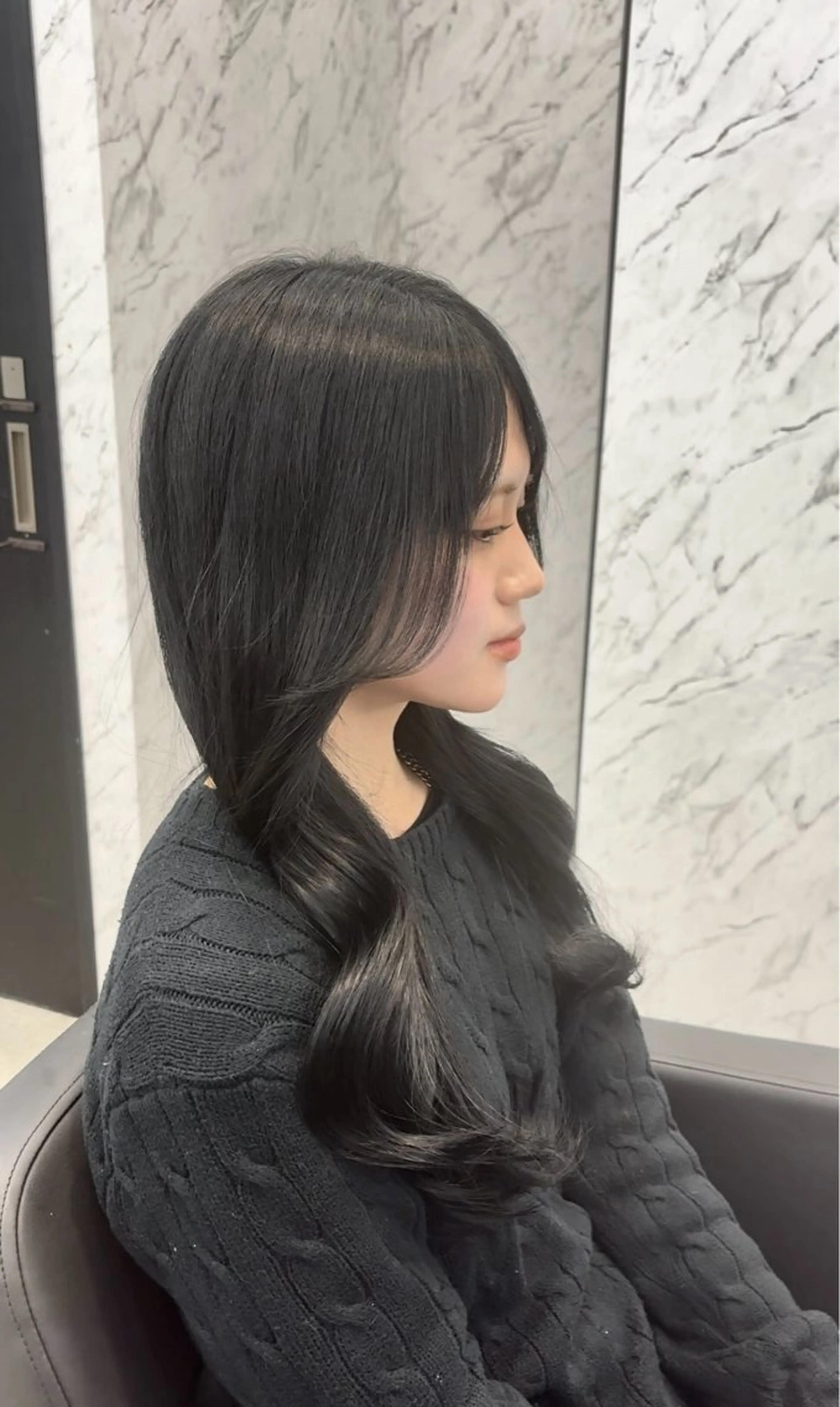 ヘアセット hair salon dot. mooda 韓国風サロン 町田店所属・韓国風ヘア🎀🩶 /♡𝓝𝓸𝓪♡のヘアスタイル