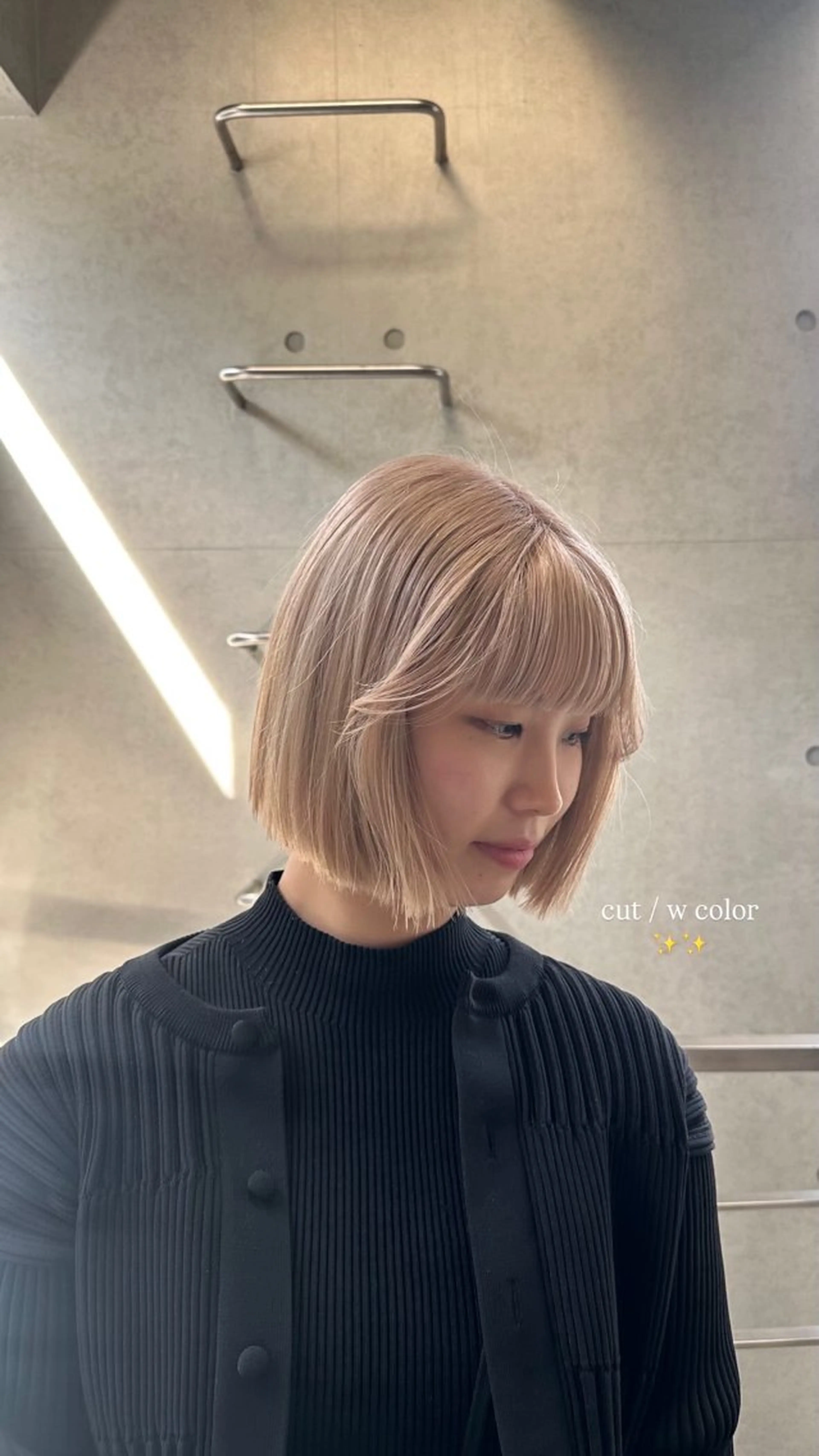 ショート カラー カット ヘアカラー トリートメント Lomalia Rukaのヘアスタイル