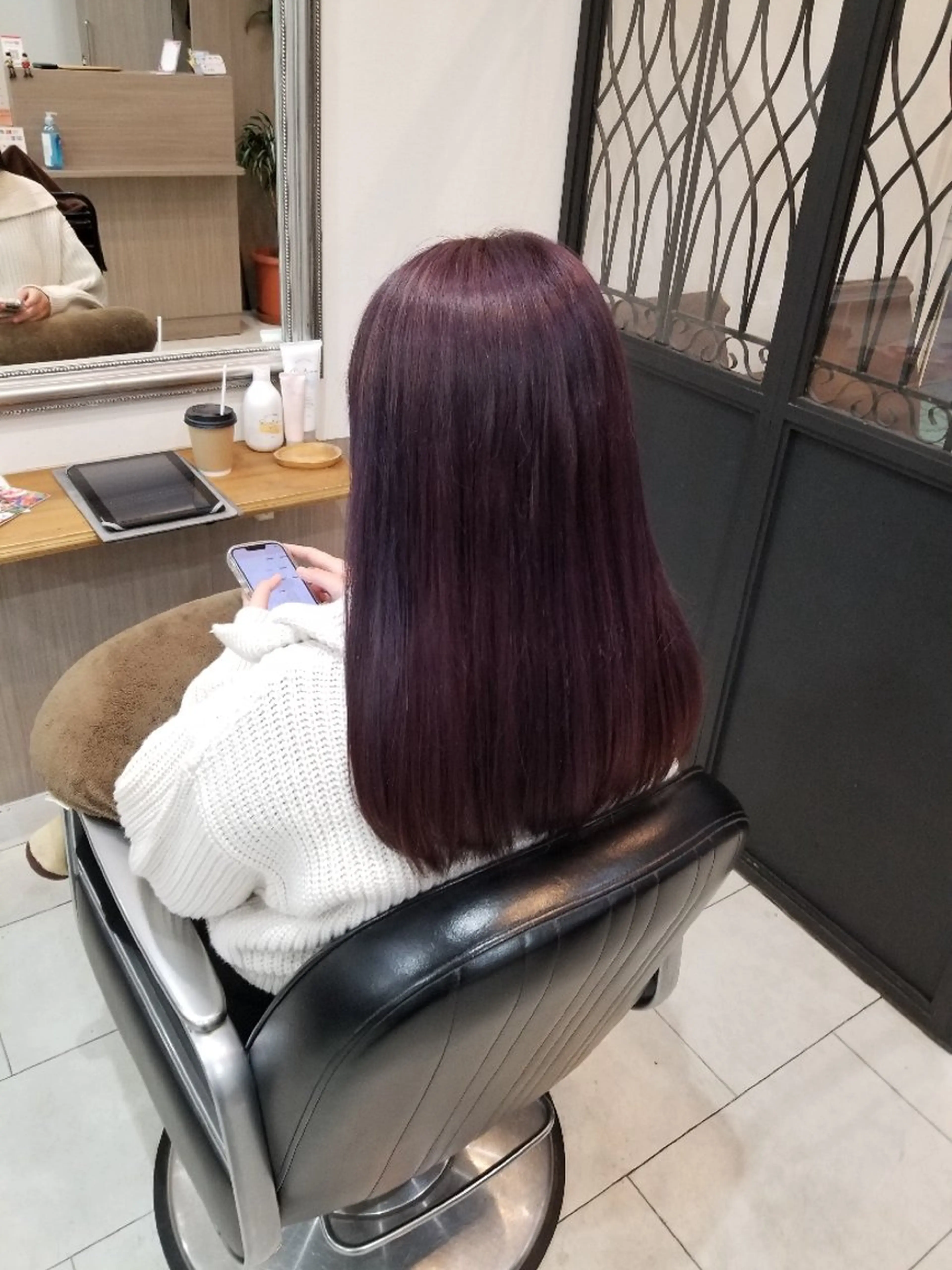 カラー 暖色🍎透明感カラー 🩵小林かりんのヘアスタイル