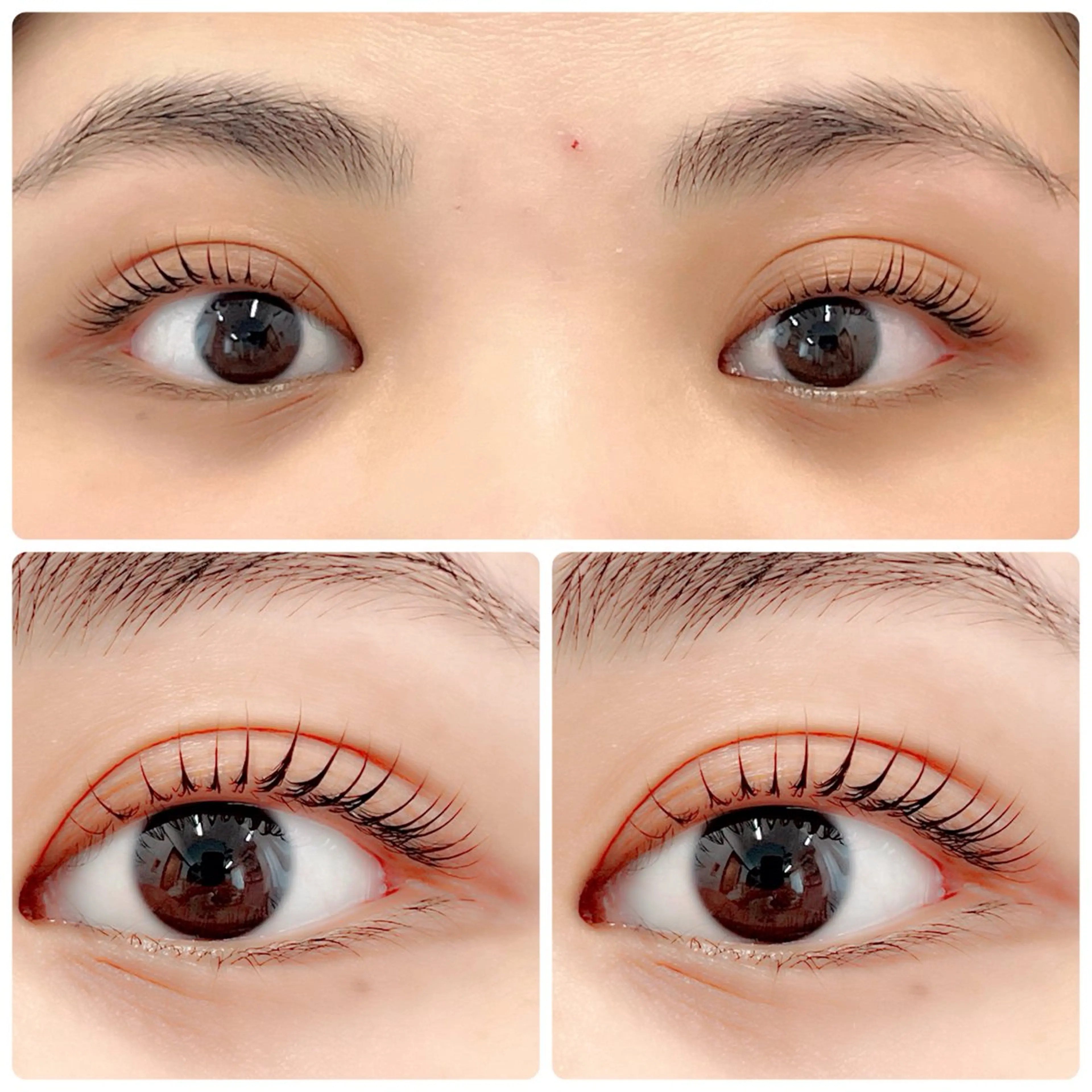 マツエク・マツパ 一重×まつ毛パーマ マツパ 田村 莉子のマツエク・マツパデザイン