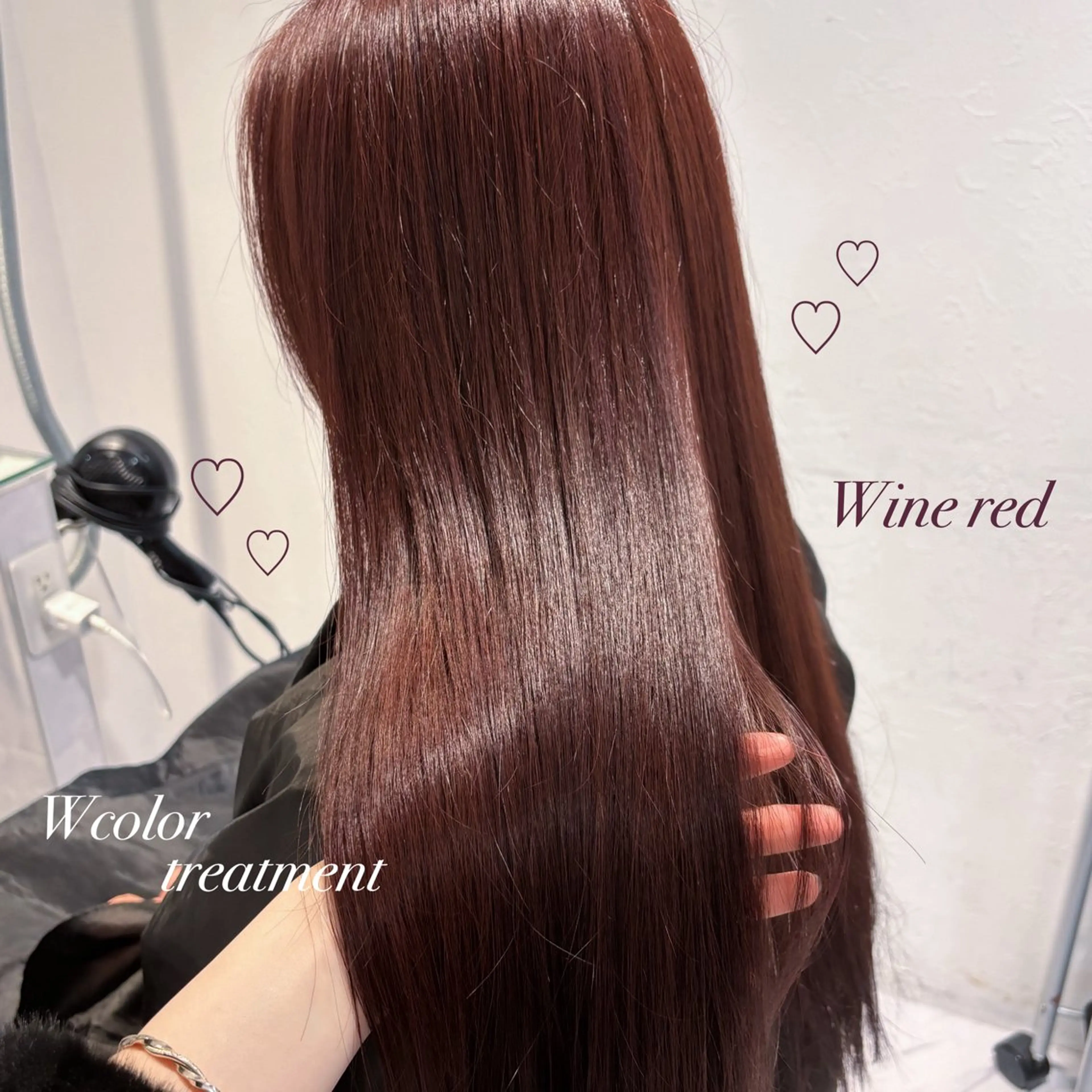 ロング カラー 表参道♡暗髪^ྀི 艶カラー♡アユミのヘアスタイル