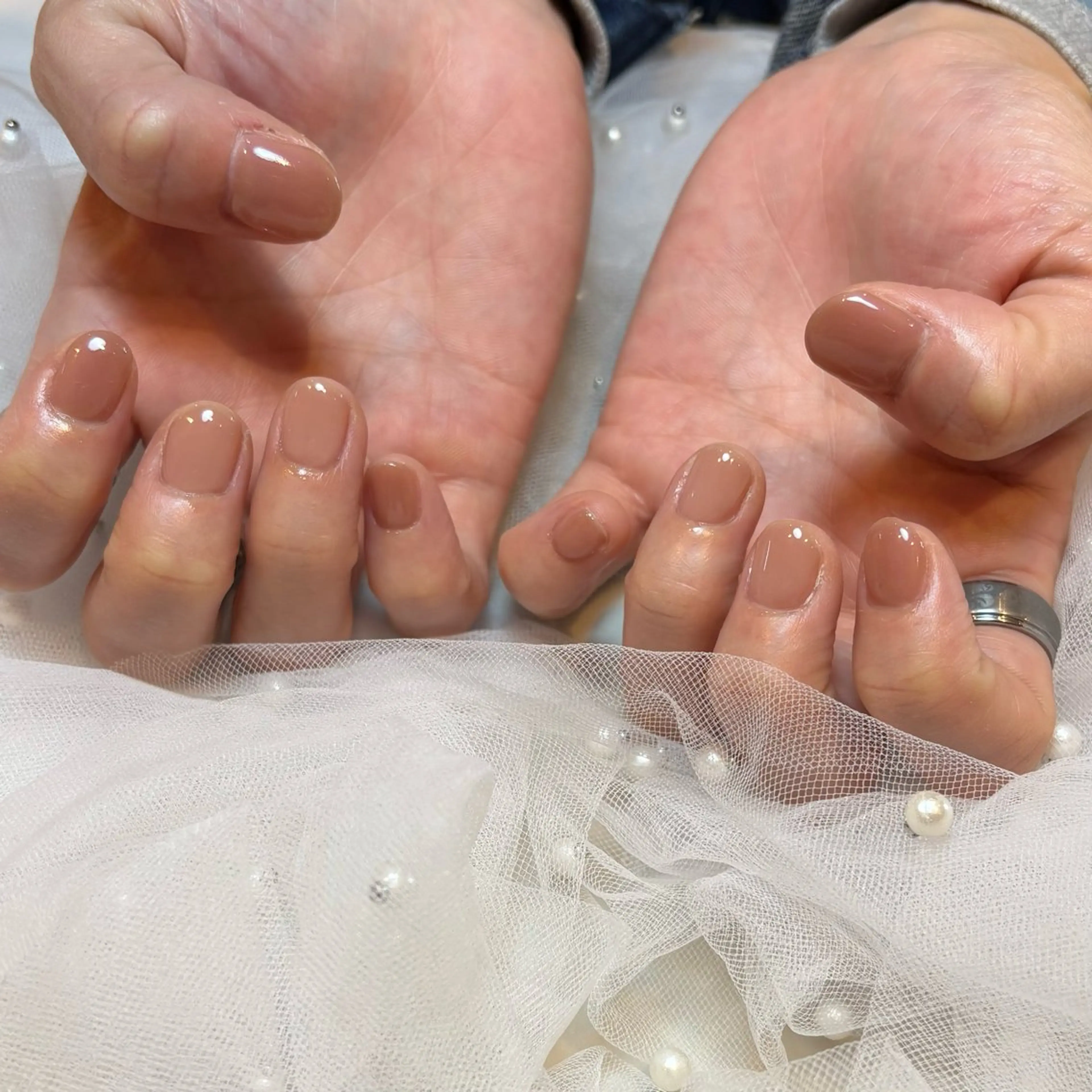 ネイル ワンカラーネイル Plus 2nd所属・Plus 2nd /miraiのネイルデザイン