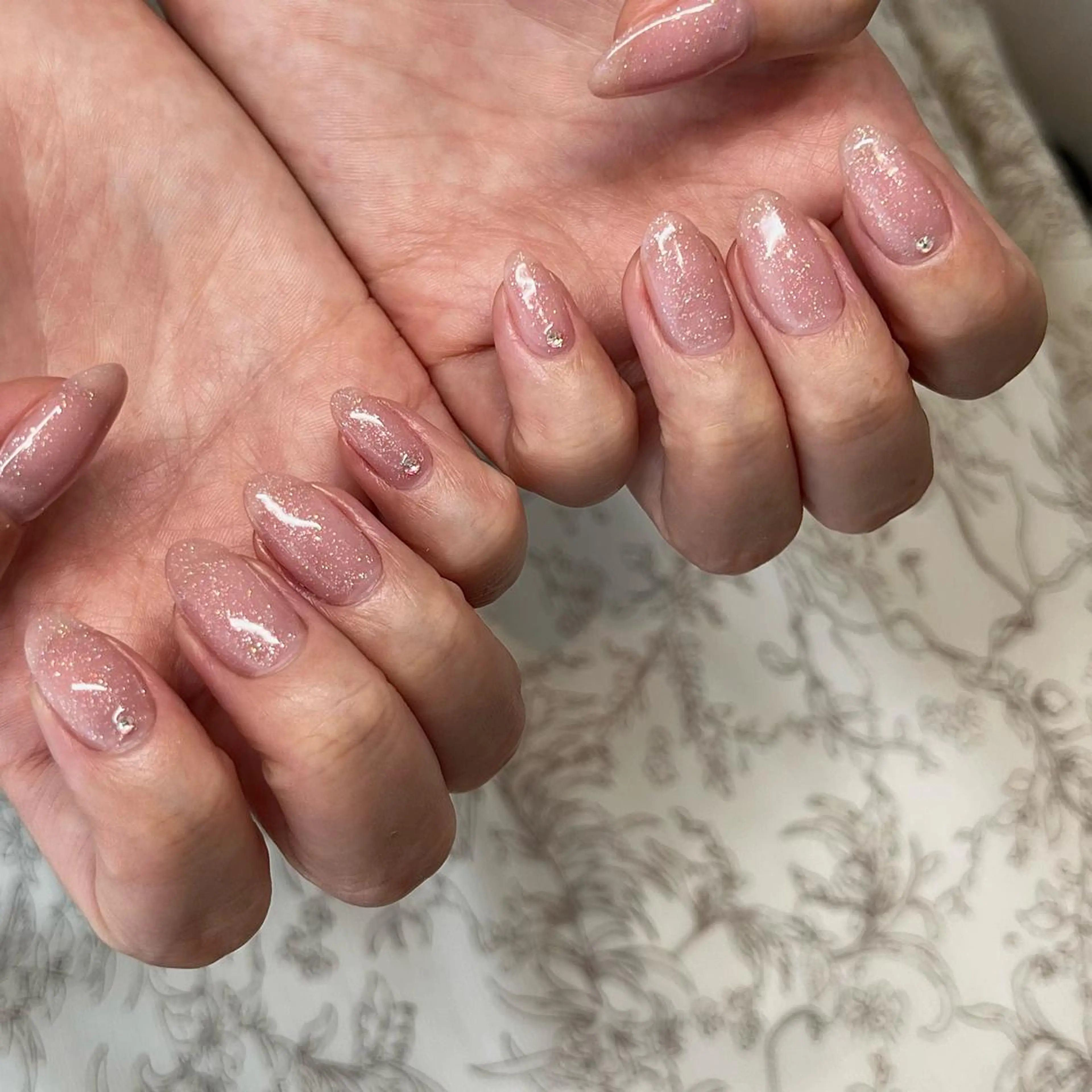 ミディアム ネイル マツエク・マツパ ハンドネイル REVIA_nail maiのネイルデザイン