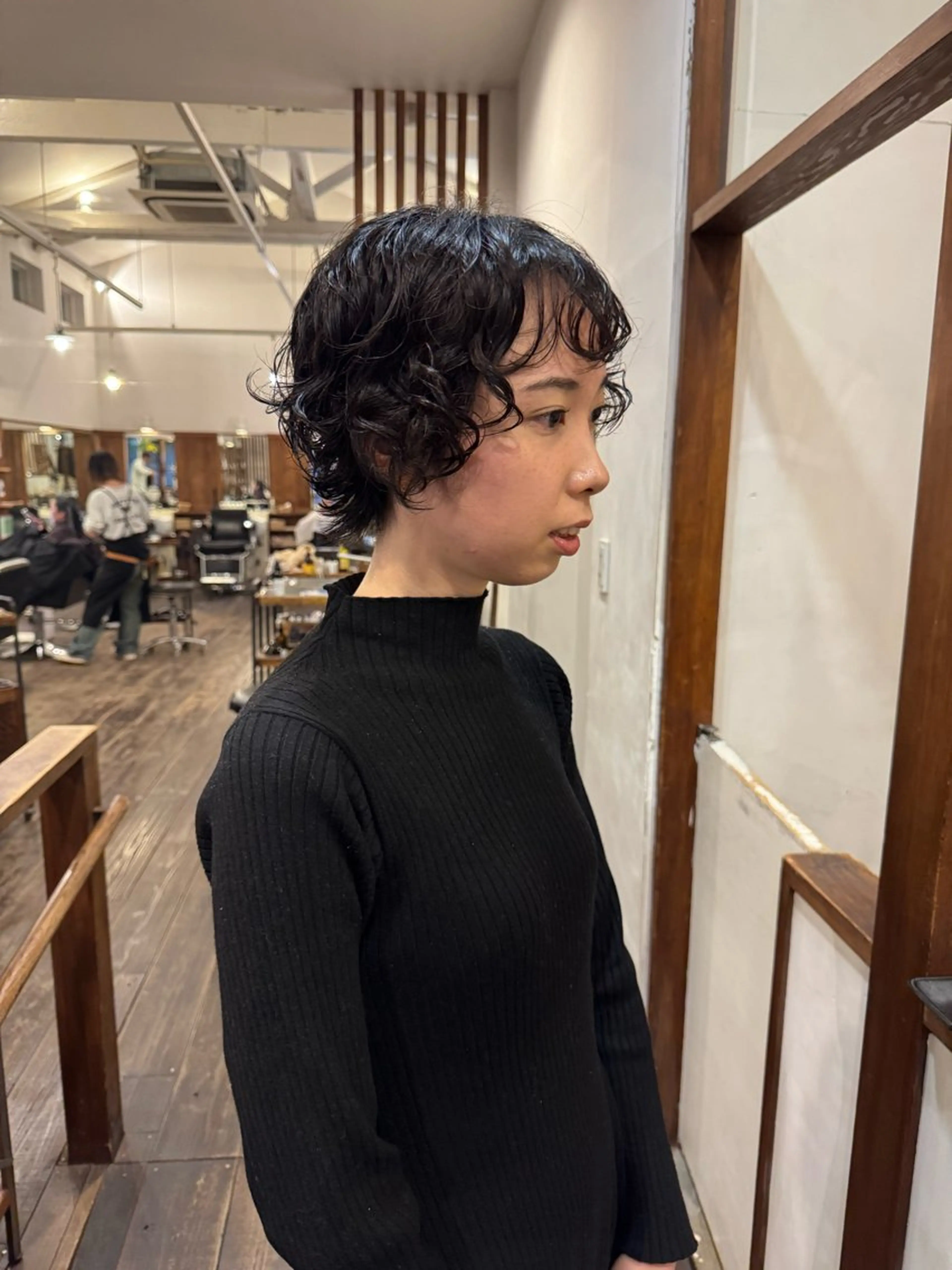 ショート カット パーマ MOK大阪梅田店 Asahiのヘアスタイル