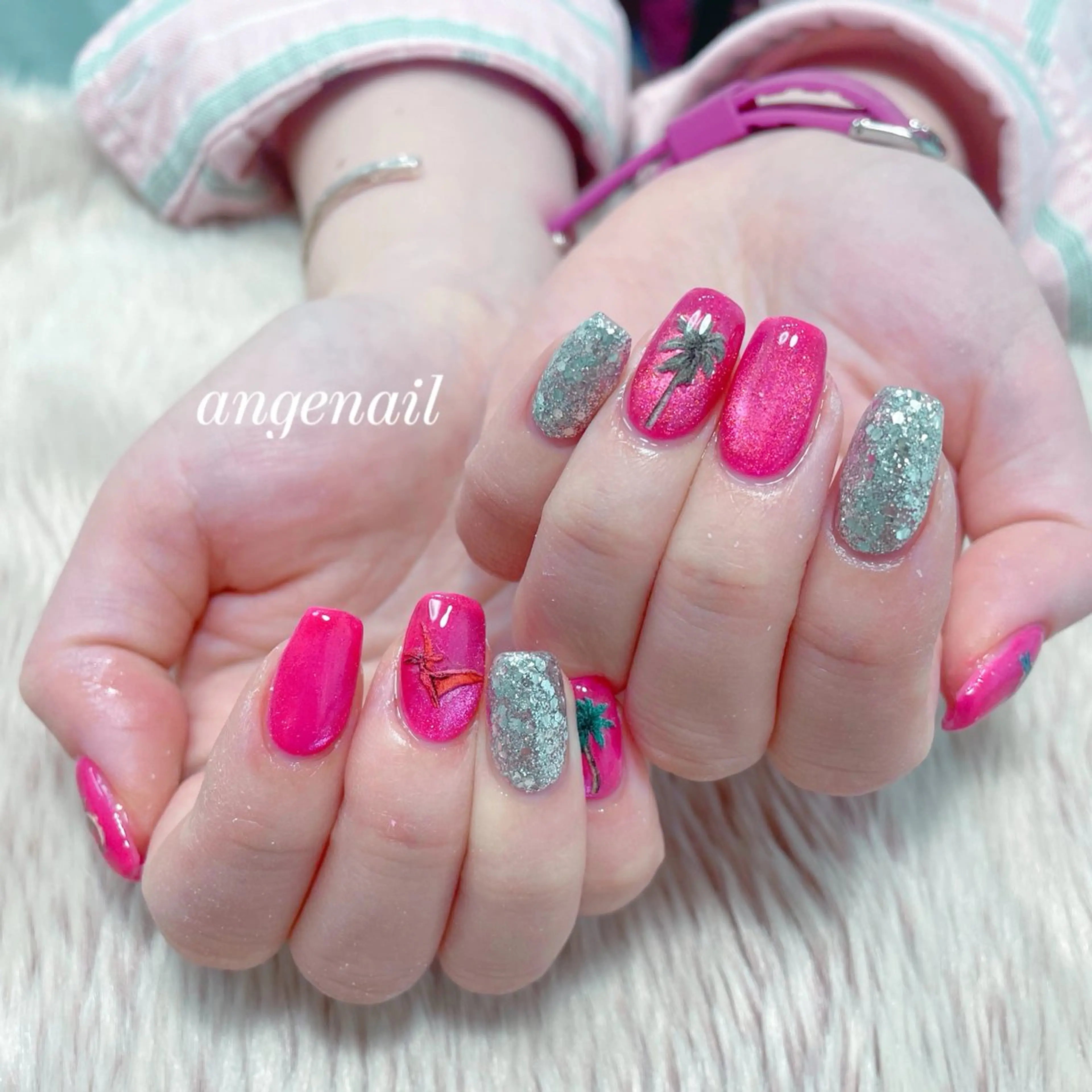 ネイル 持ち込み ハンドネイル angenail所属・angenail MAKIのネイルデザイン