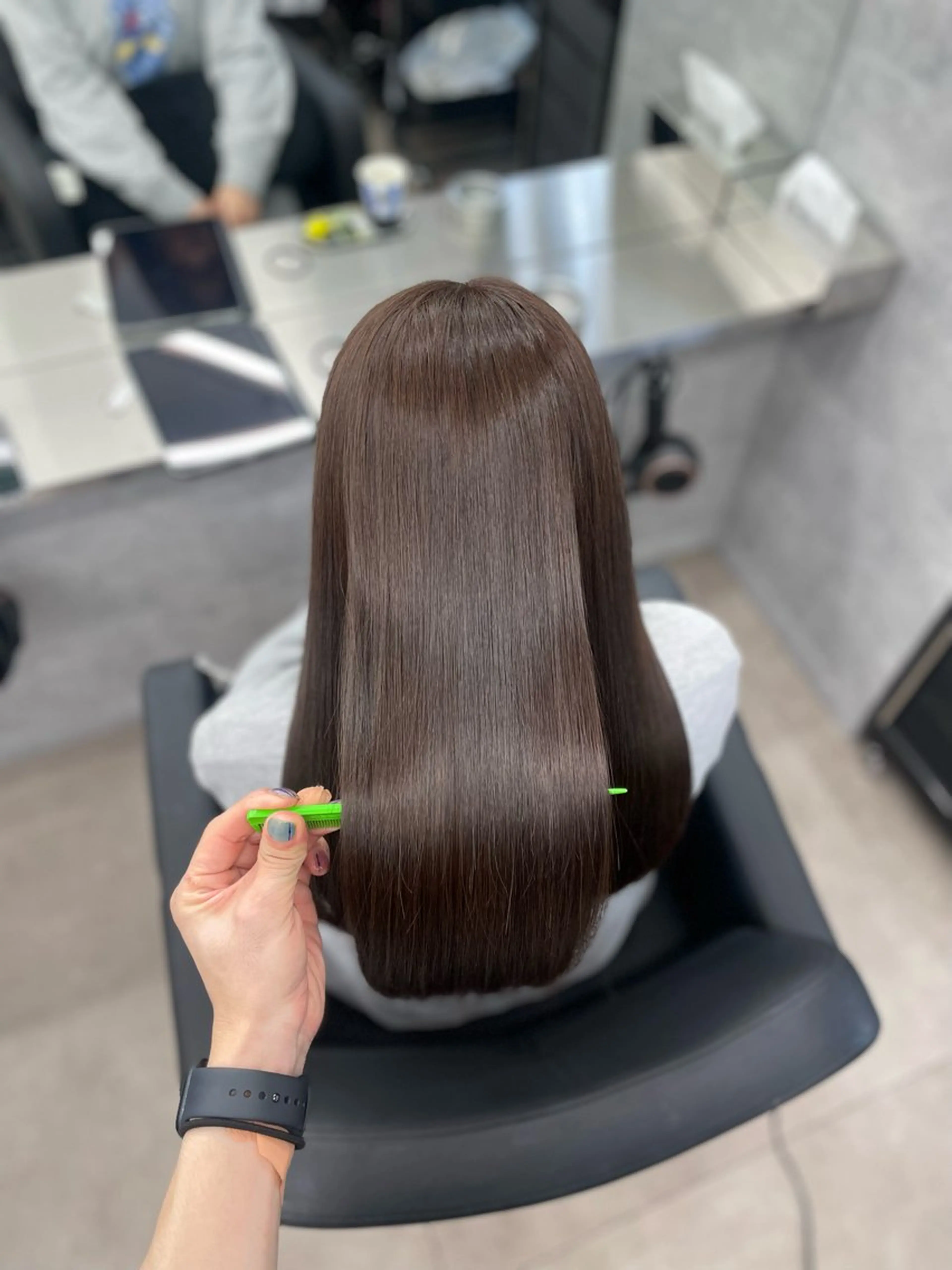 ロング カット ヘアカラー トリートメント CYNTHIADUE 店長✂︎IRISUのヘアスタイル