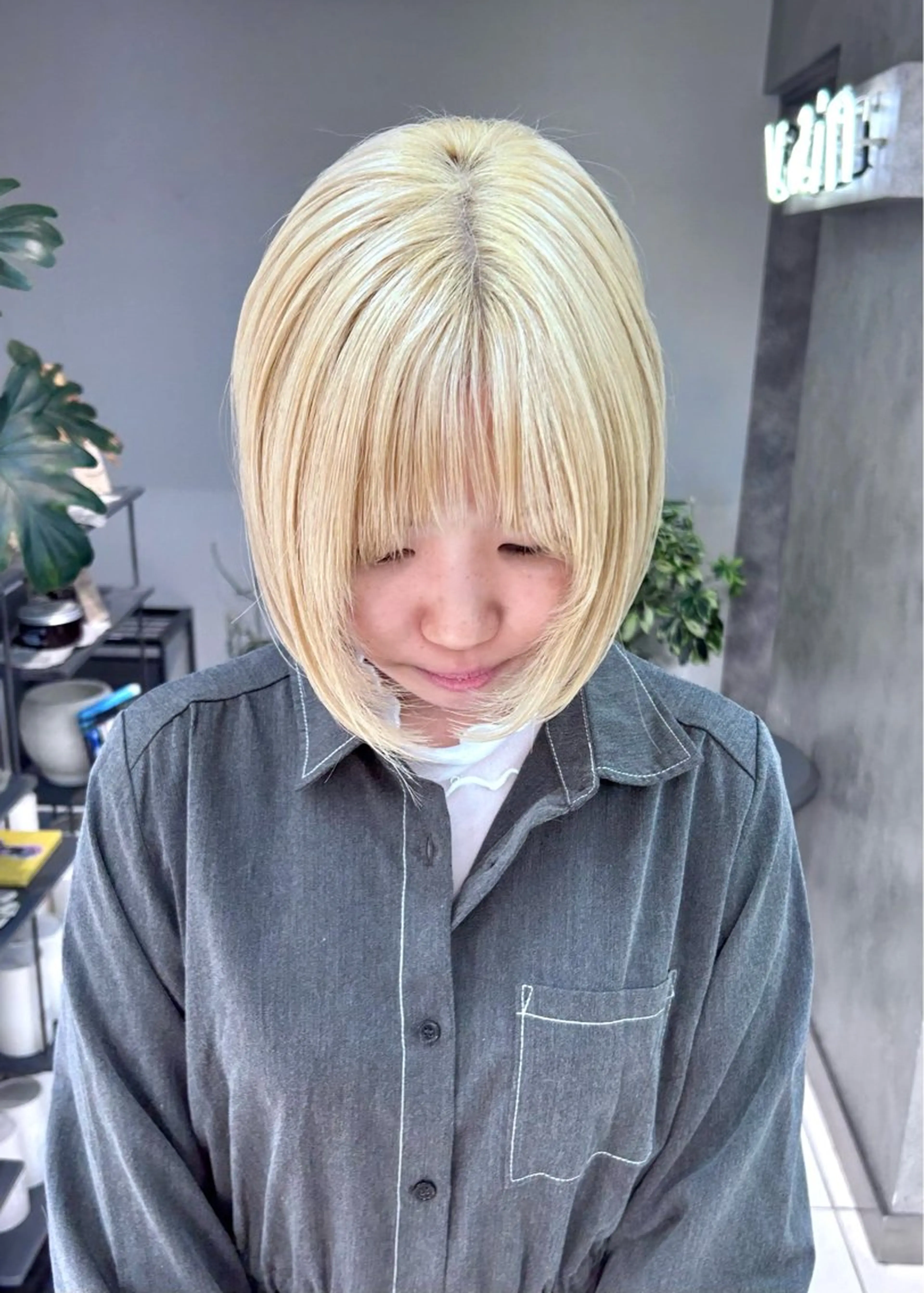 ショート カラー カット ヘアカラー トリートメント adatto錦糸町店所属・艶髪/ショート/ ボブ/なつきのヘアスタイル