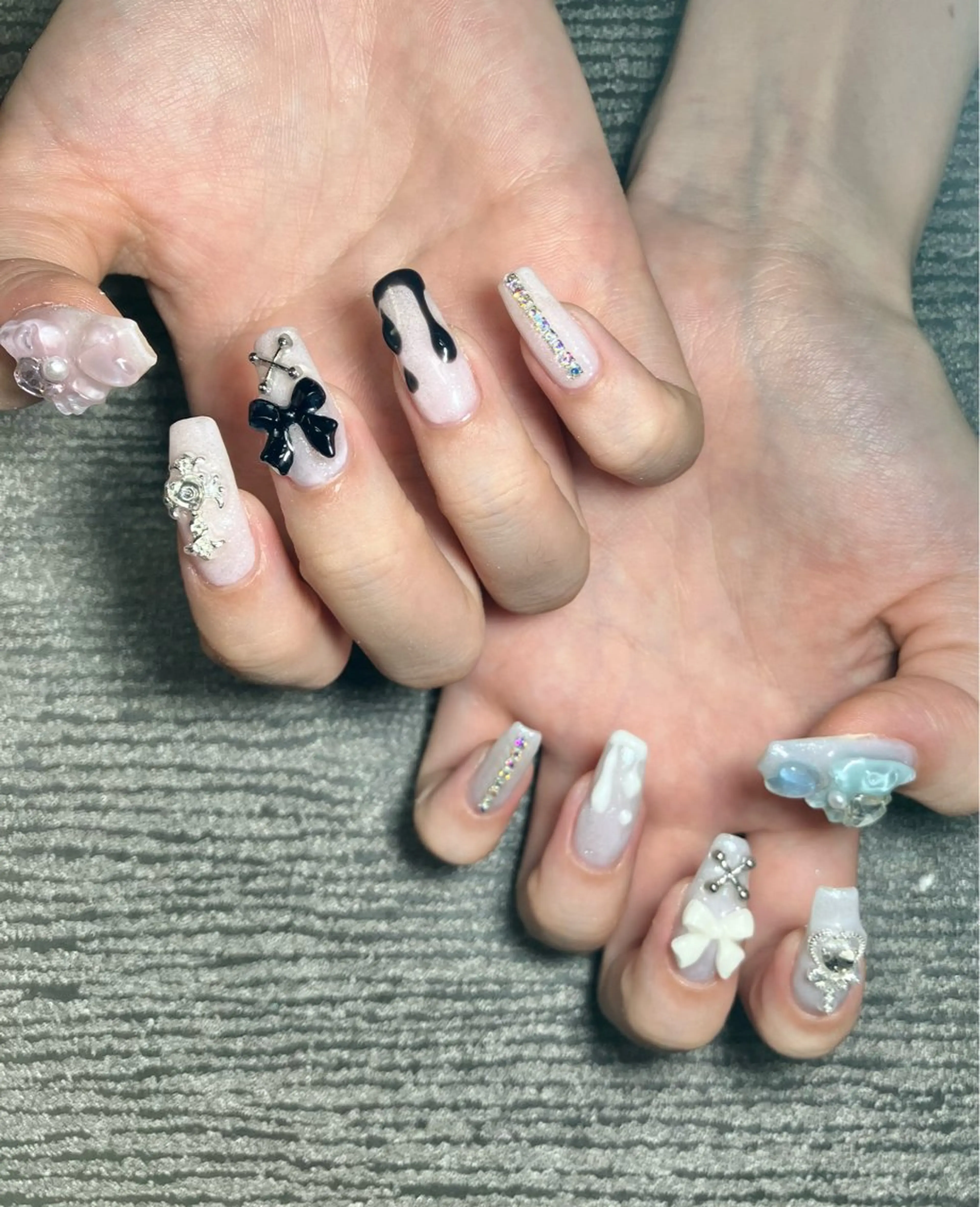 ネイル ハンドネイル 🧸やり放題🧸 （パラ・フィル専門）のネイルデザイン