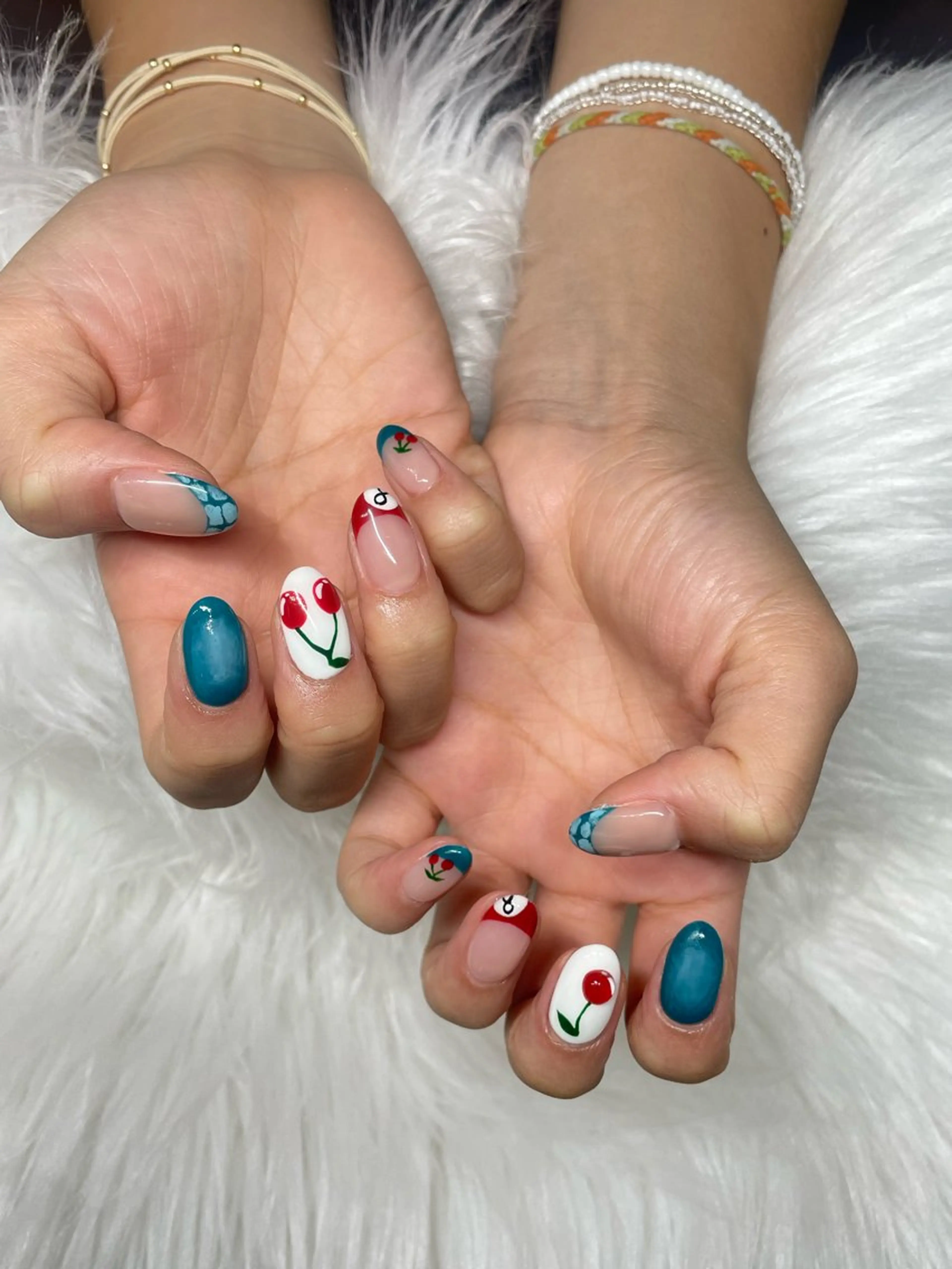 ネイル ハンドネイル オーロラ所属・YUI nailのネイルデザイン