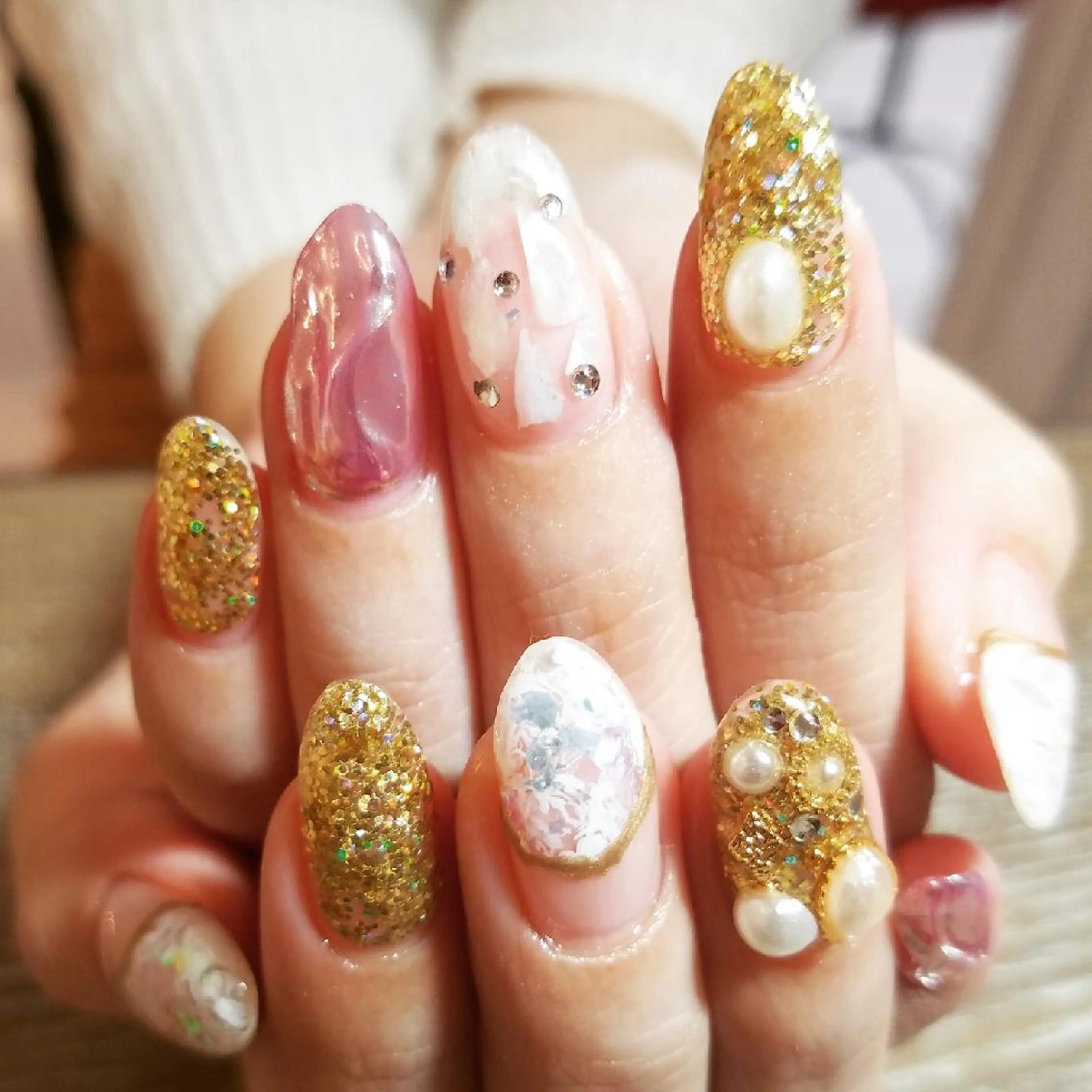 ネイル アートネイル JuniNail韓国 ネイリストsuのネイルデザイン