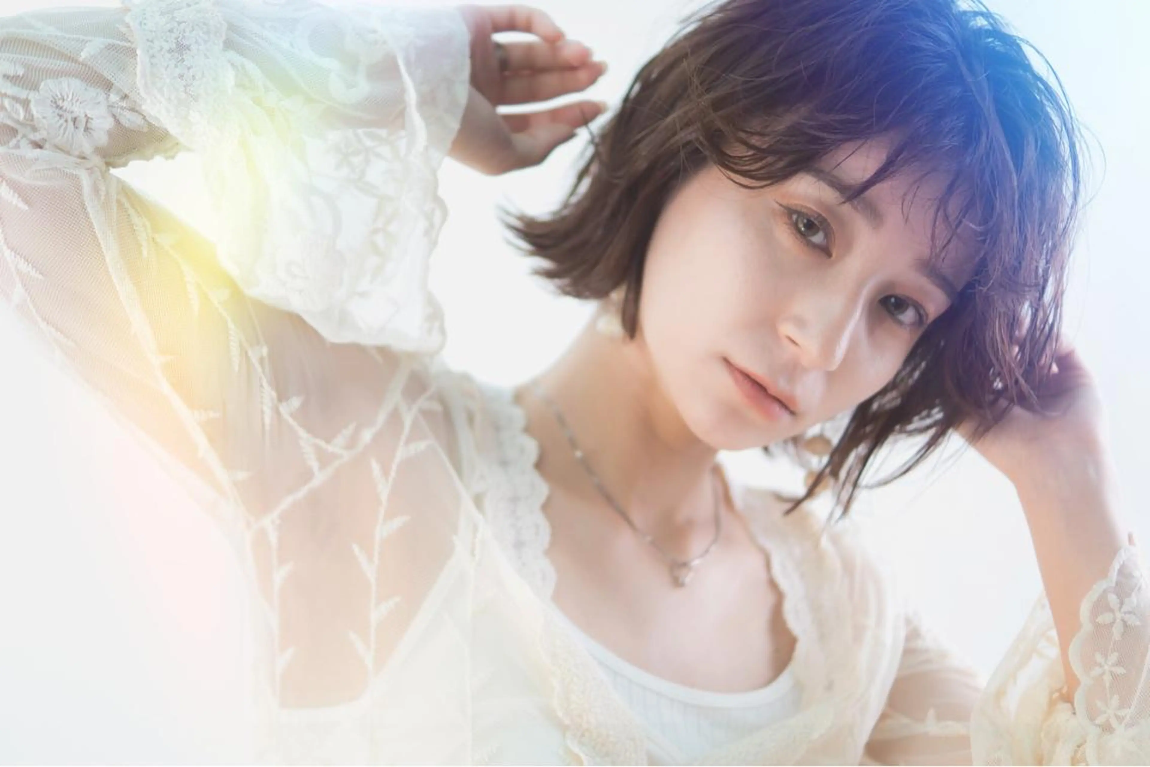 ショート カラー パーマ/イルミナ カラー 三浦菜々子のヘアスタイル