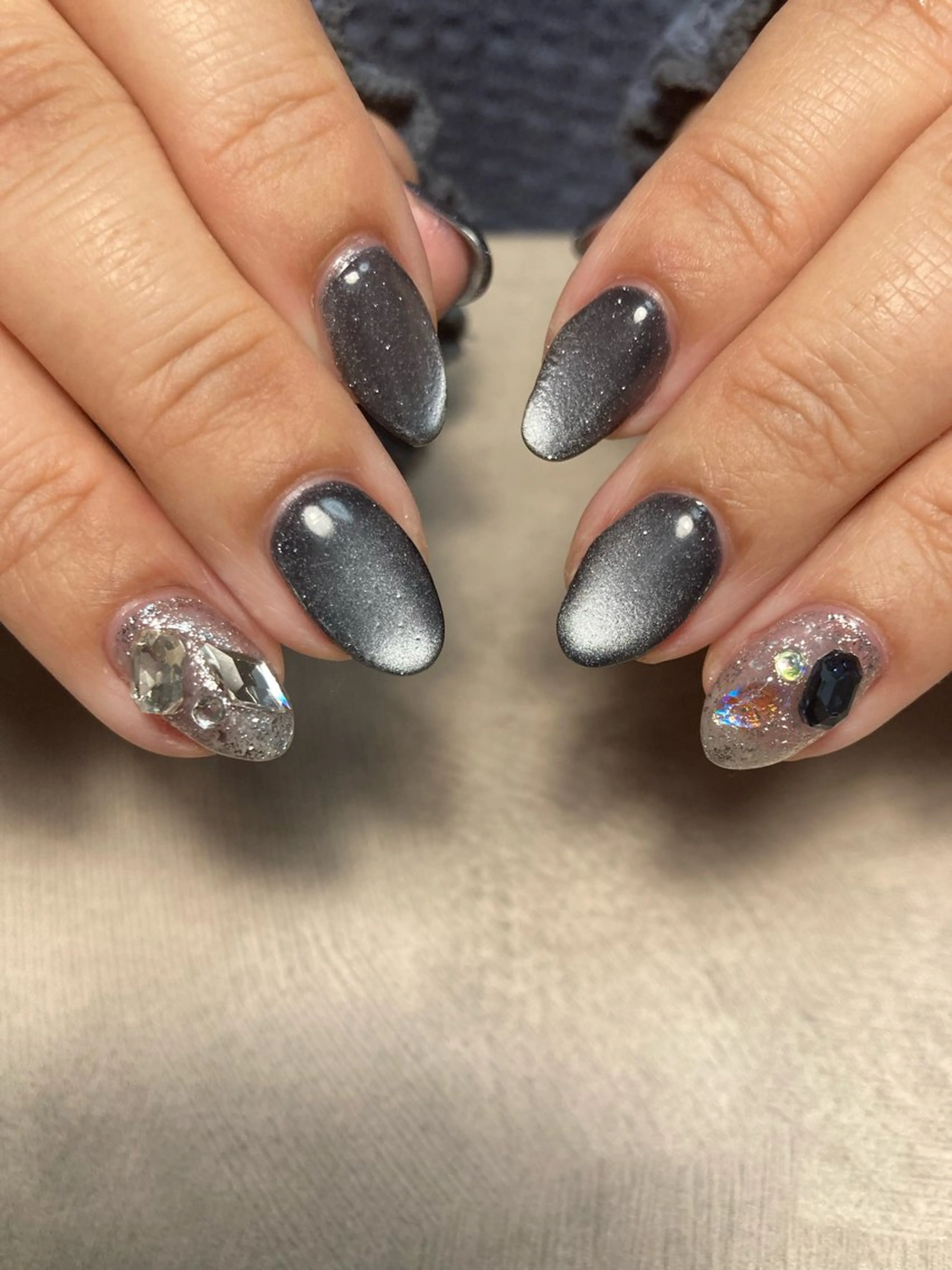 ミディアム ハンドネイル フットネイル et.nail所属・et. nailのネイルデザイン
