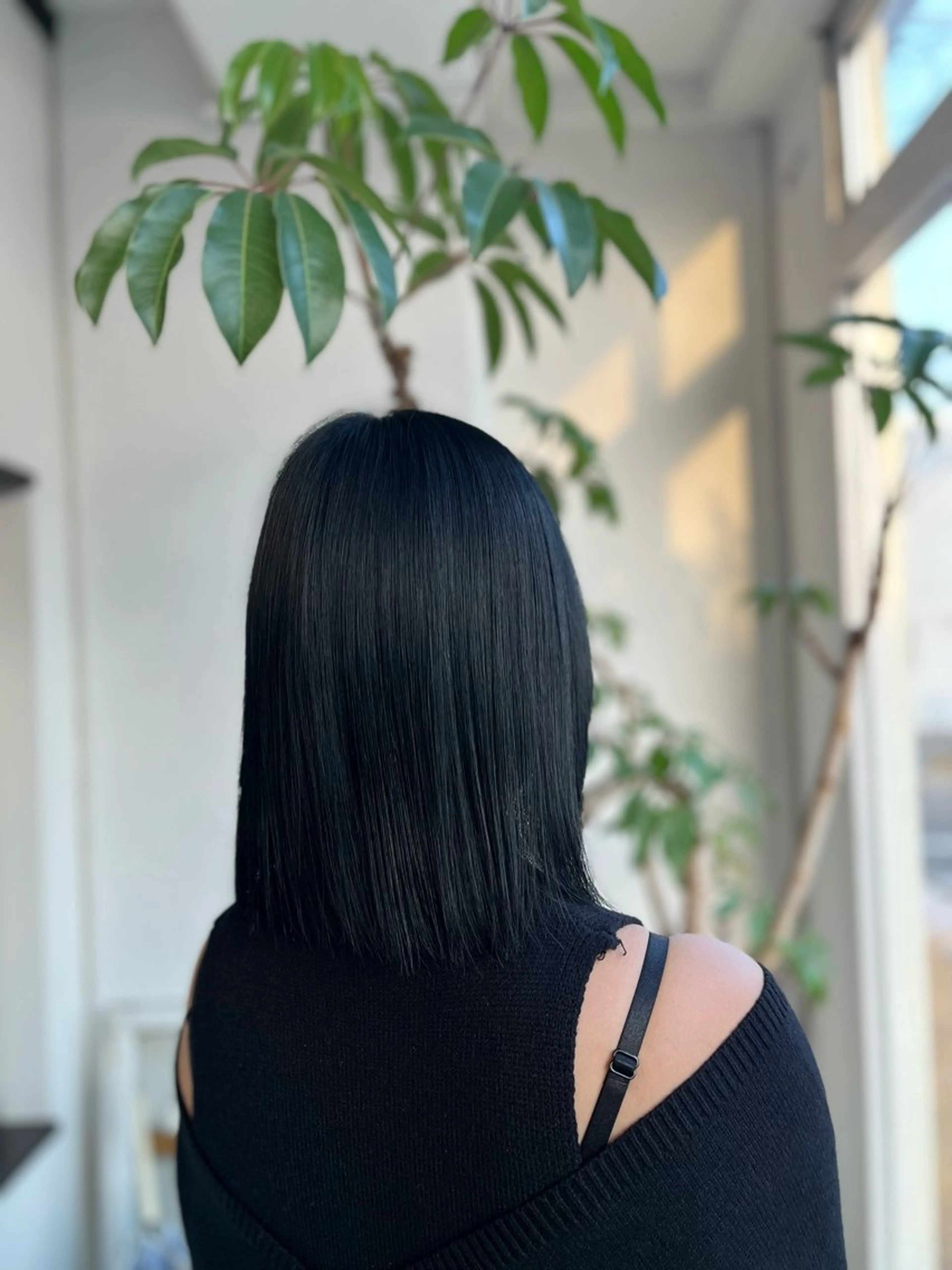 ミディアム ヘアカラー トリートメント 黒川 綾音のヘアスタイル