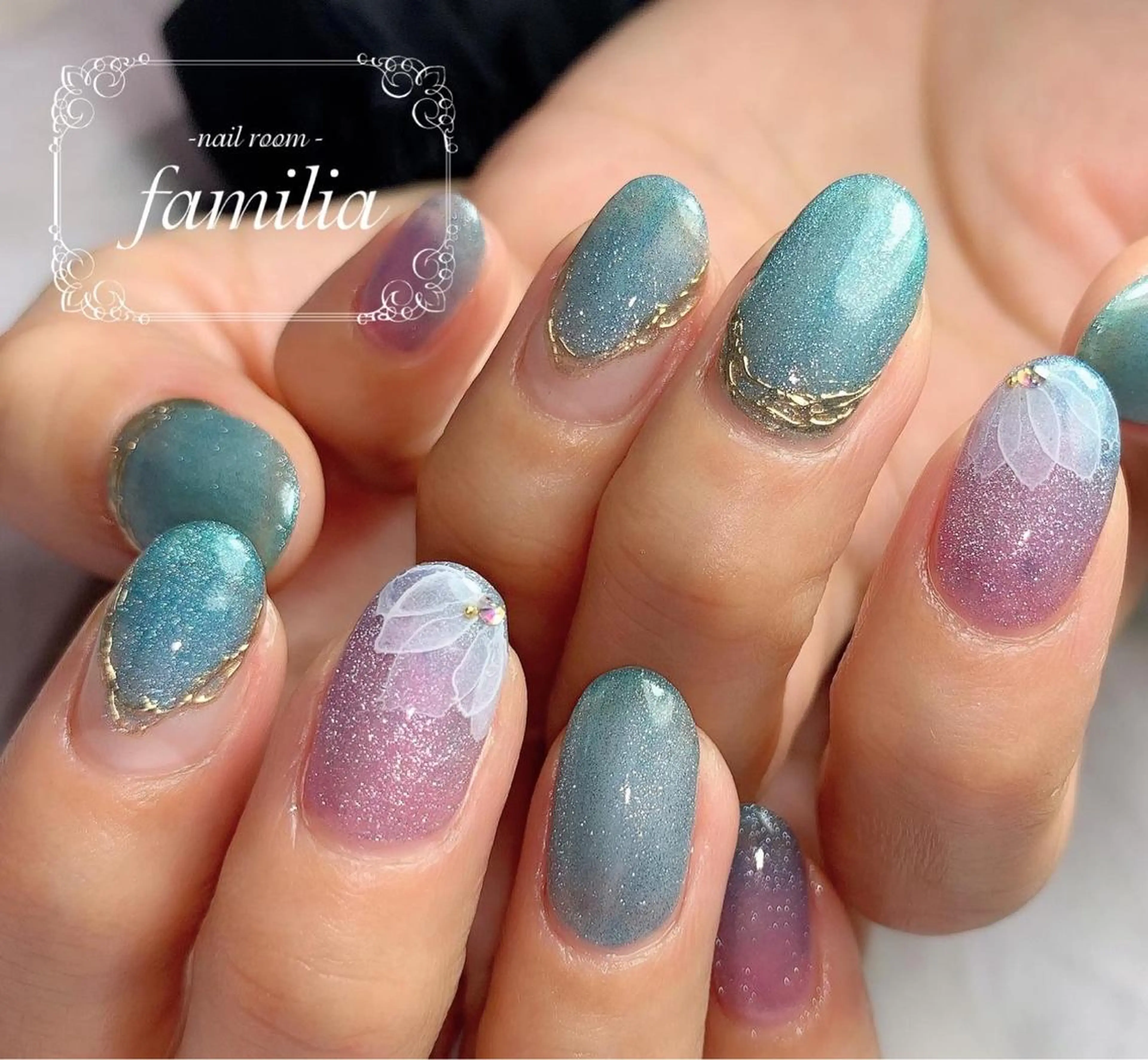 ネイル ハンドネイル -nailroom- familiaのネイルデザイン