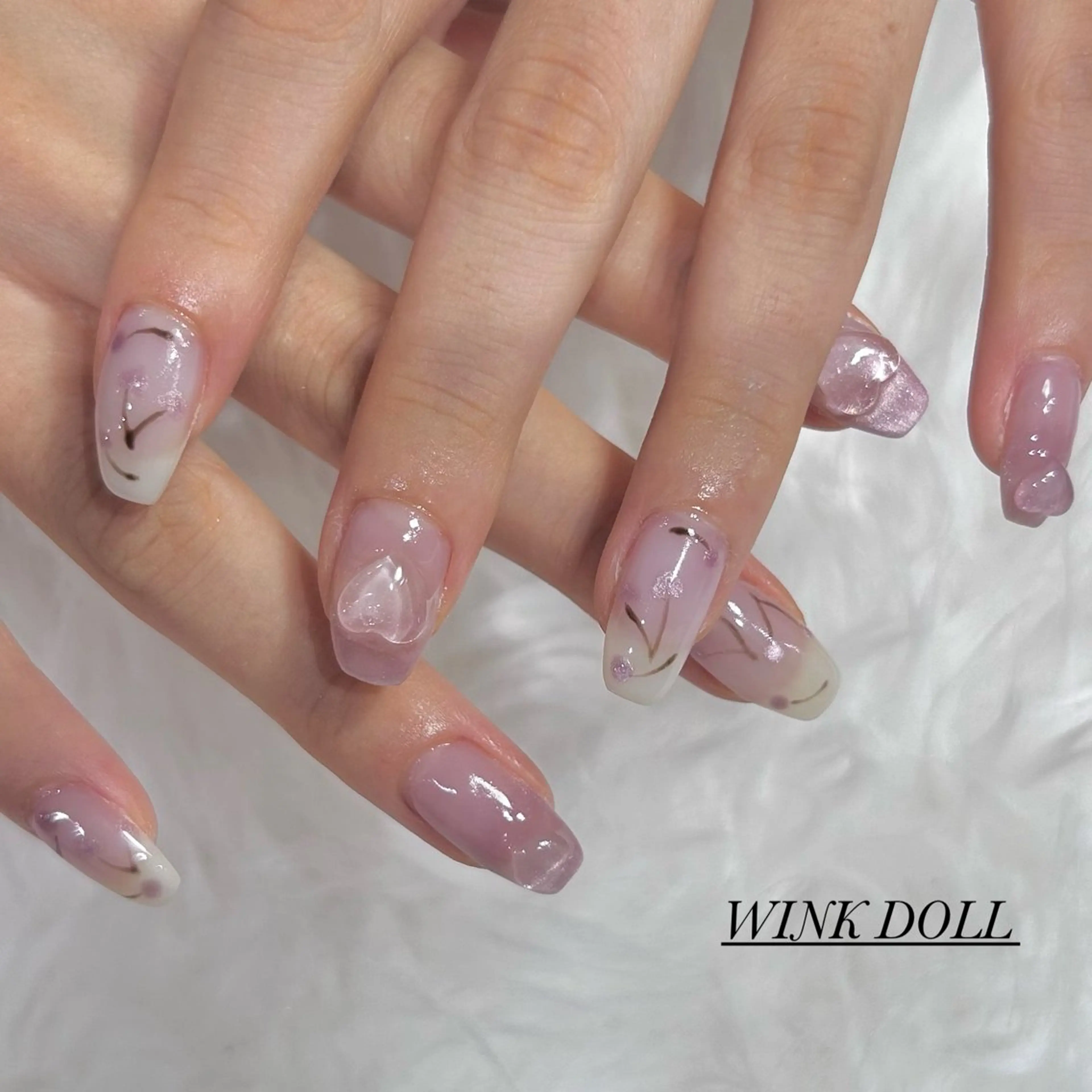 ネイル ハンドネイル WINK DOLL所属・WINK DOLL 🌹MIRAIのネイルデザイン