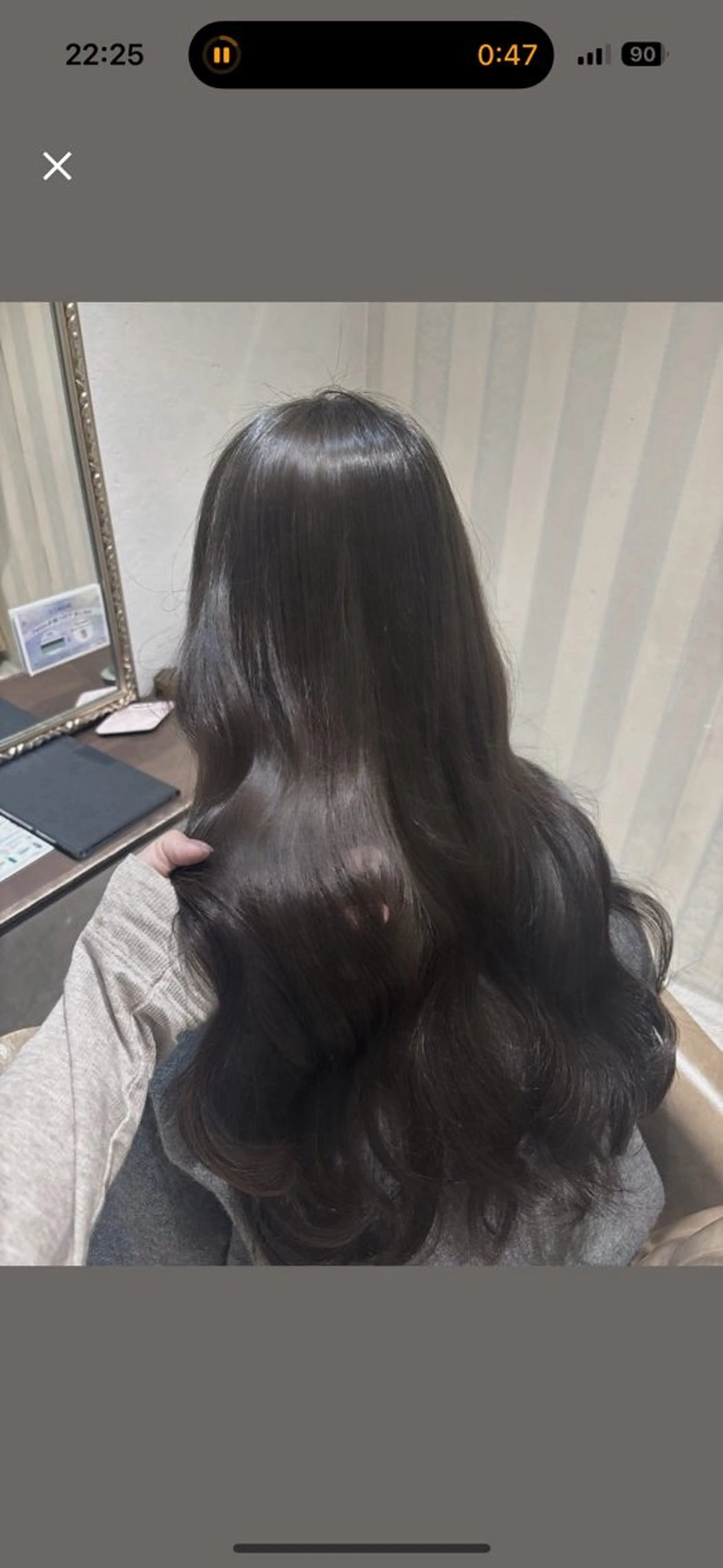 ロング カラー ヘアカラー みほ 心斎橋美容室のヘアスタイル