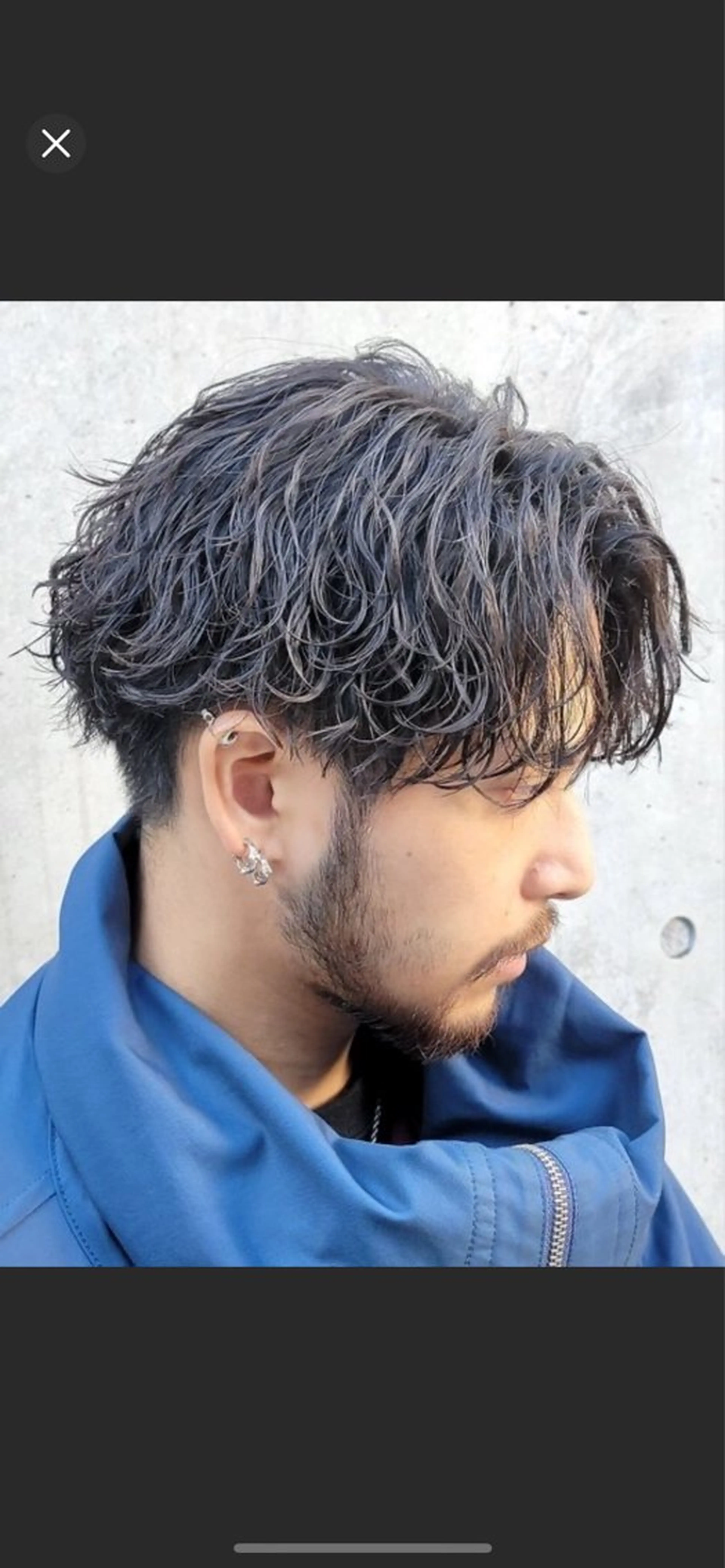 パーマ メンズ メンズパーマ 波巻きパーマ スパイラルパーマ カット パーマ ゆうと｜波巻き職人 🌊🌀のヘアスタイル