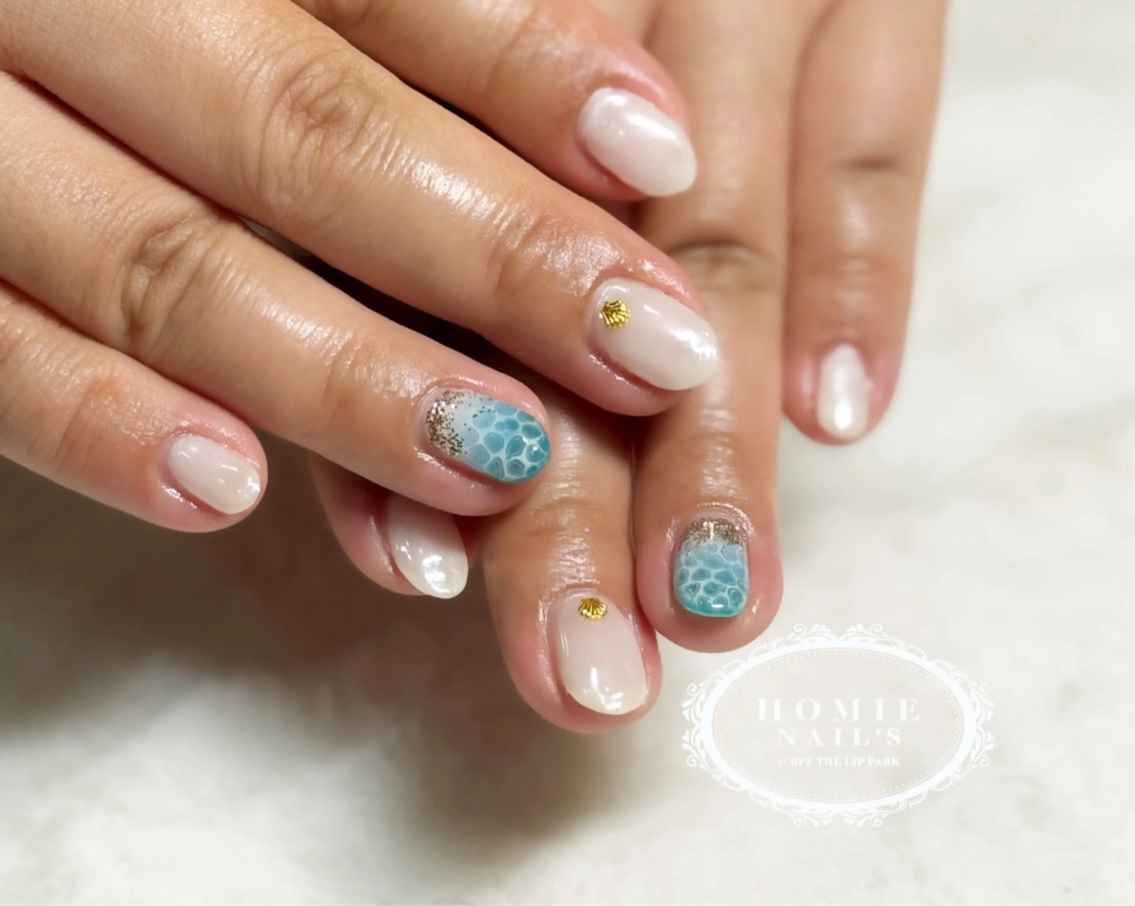 ネイル ハンドネイル フットネイル オフザリップパーク Asamiのネイルデザイン