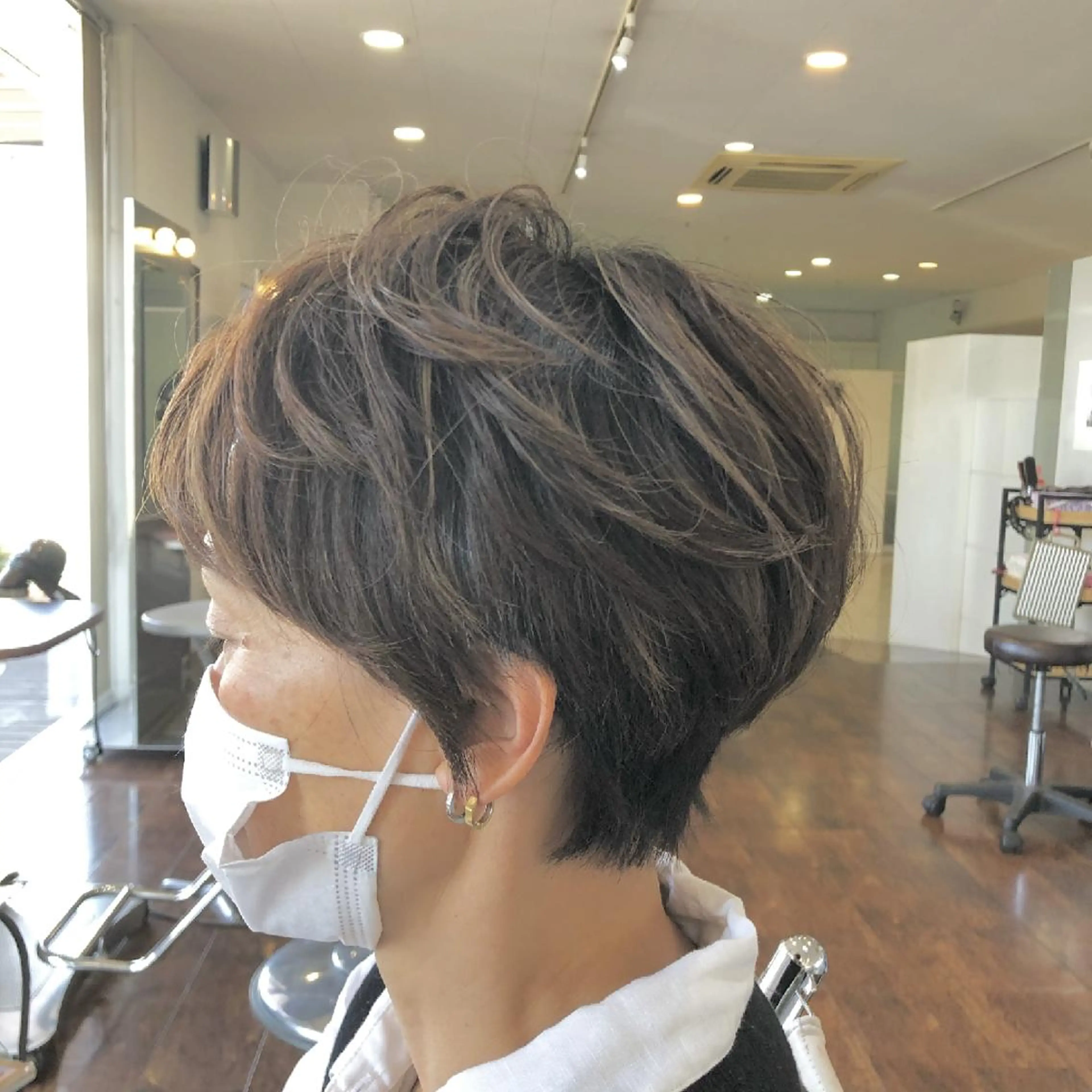 ショート MayQuark所属・MAY QUARKのヘアスタイル