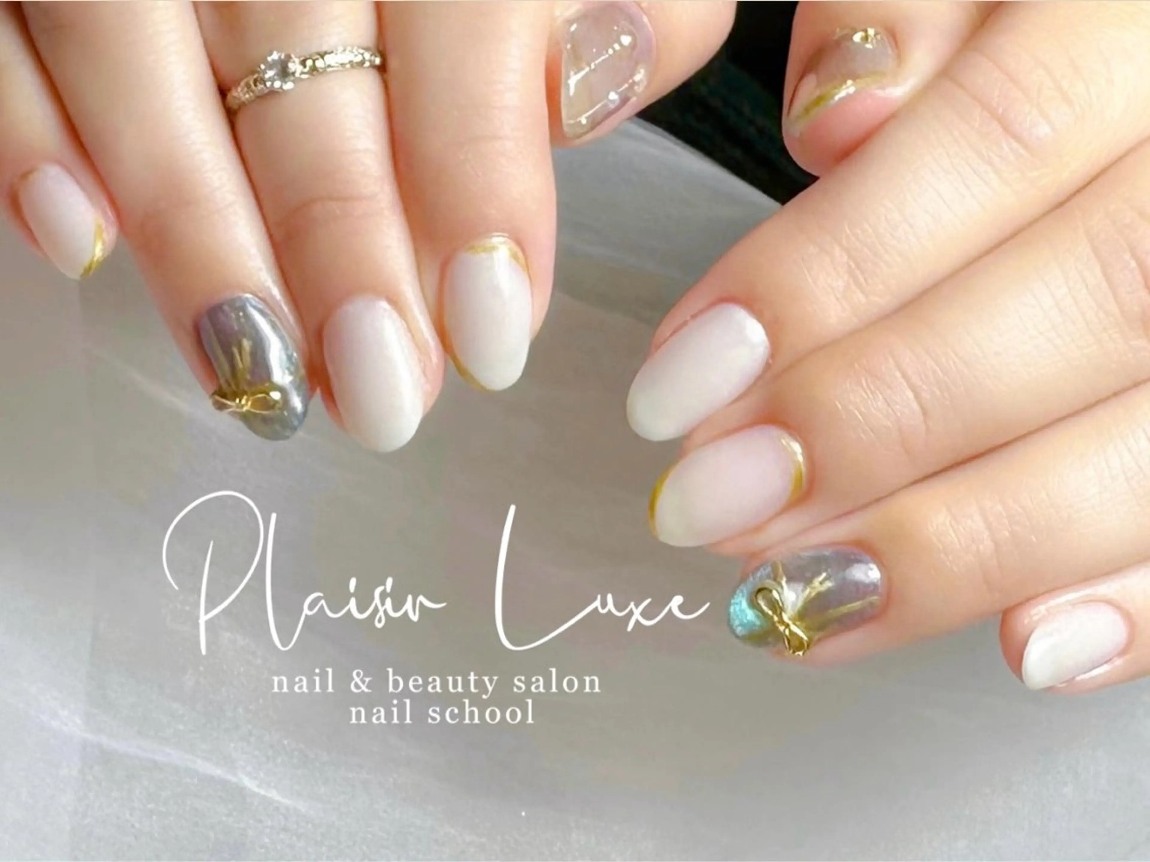 ネイル my place+s所属・o4nail___ ARISAのネイルデザイン