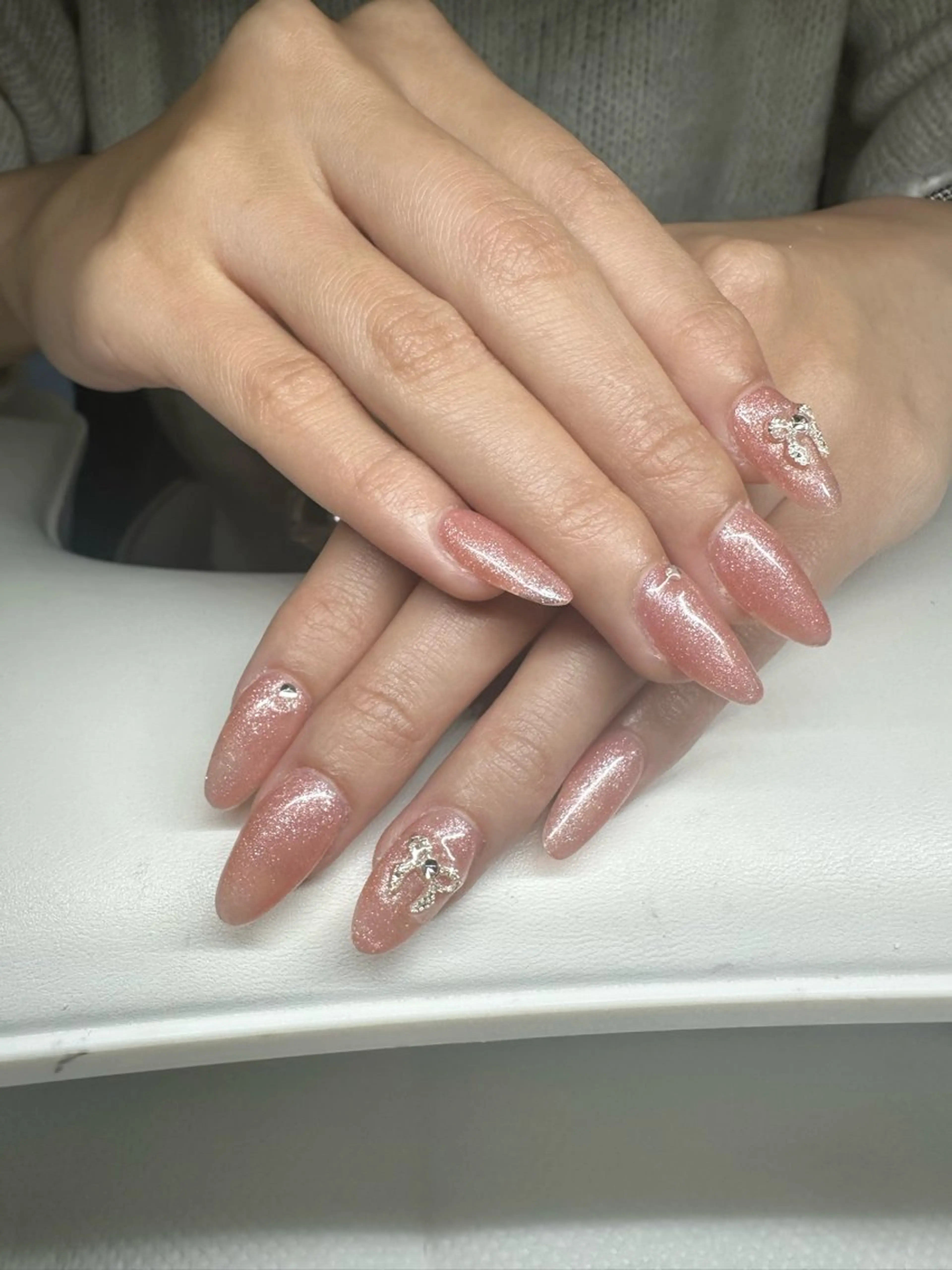 ネイル 韓国ネイル 持ち込み ハンドネイル EMI ANA.CHUOのネイルデザイン