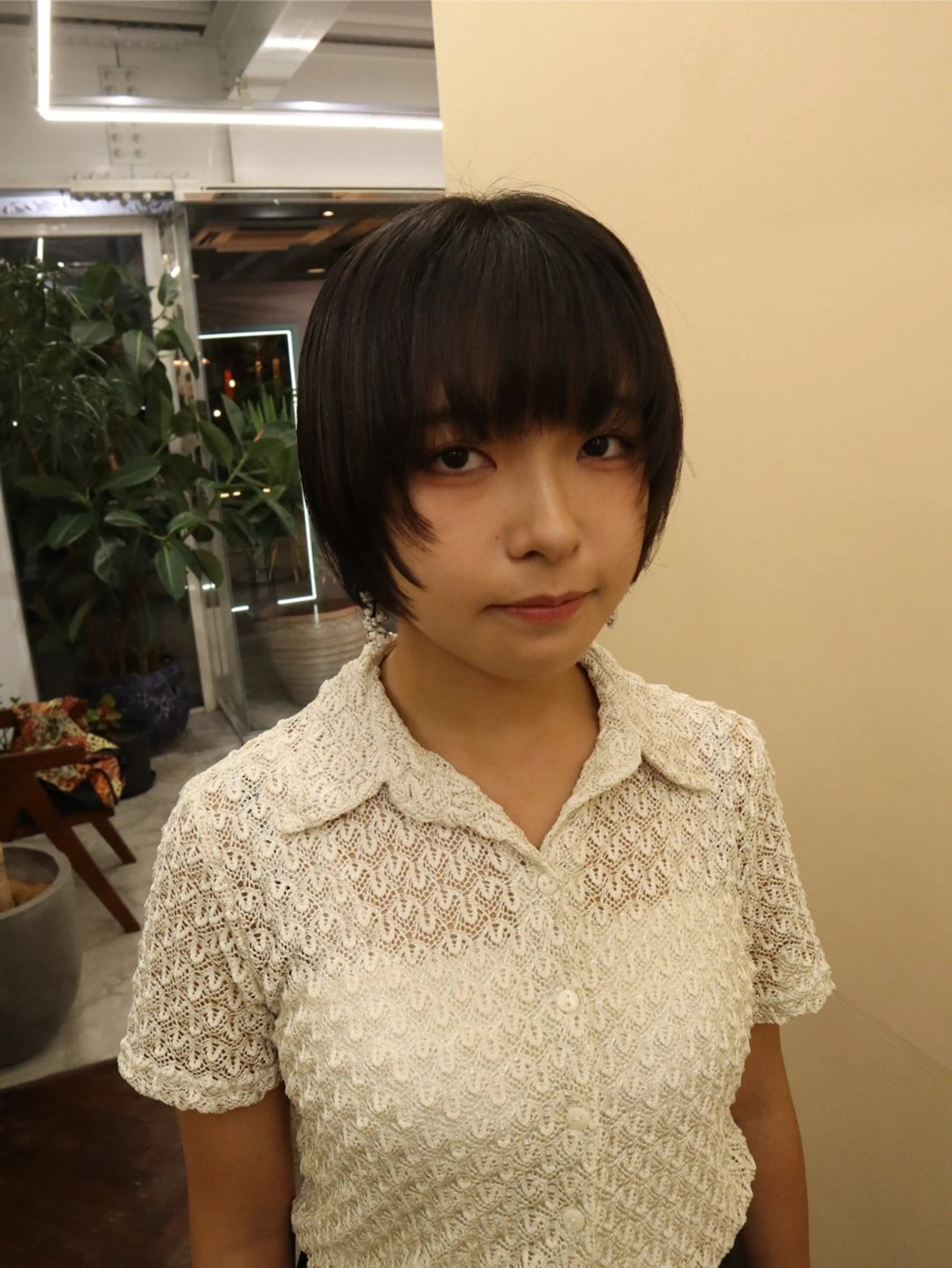 ショート カット ヘアカラー ニワ/レイヤーカット /透明感カラー💎のヘアスタイル