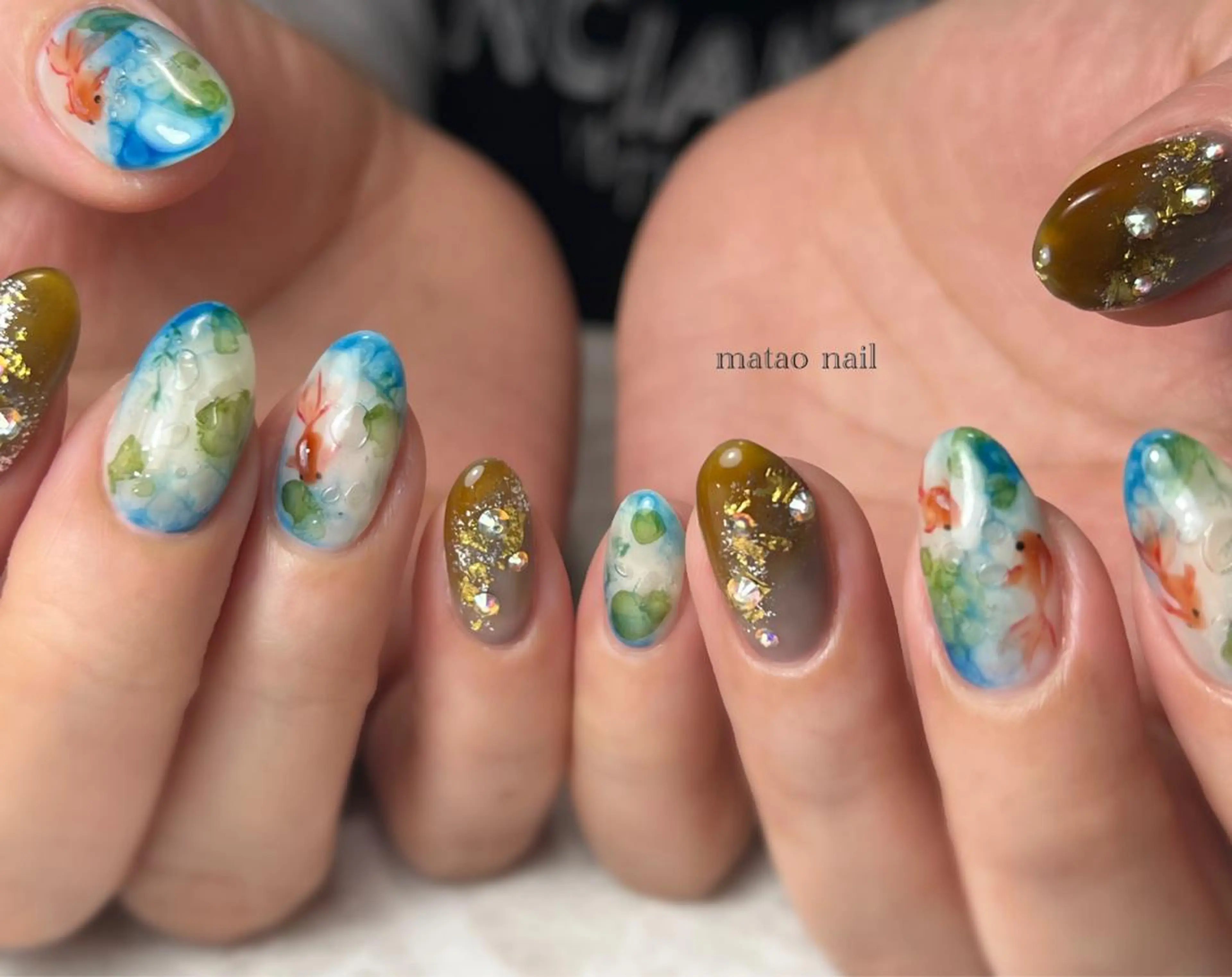 ネイル アートネイル ハンドネイル フットネイル matao nailのネイルデザイン