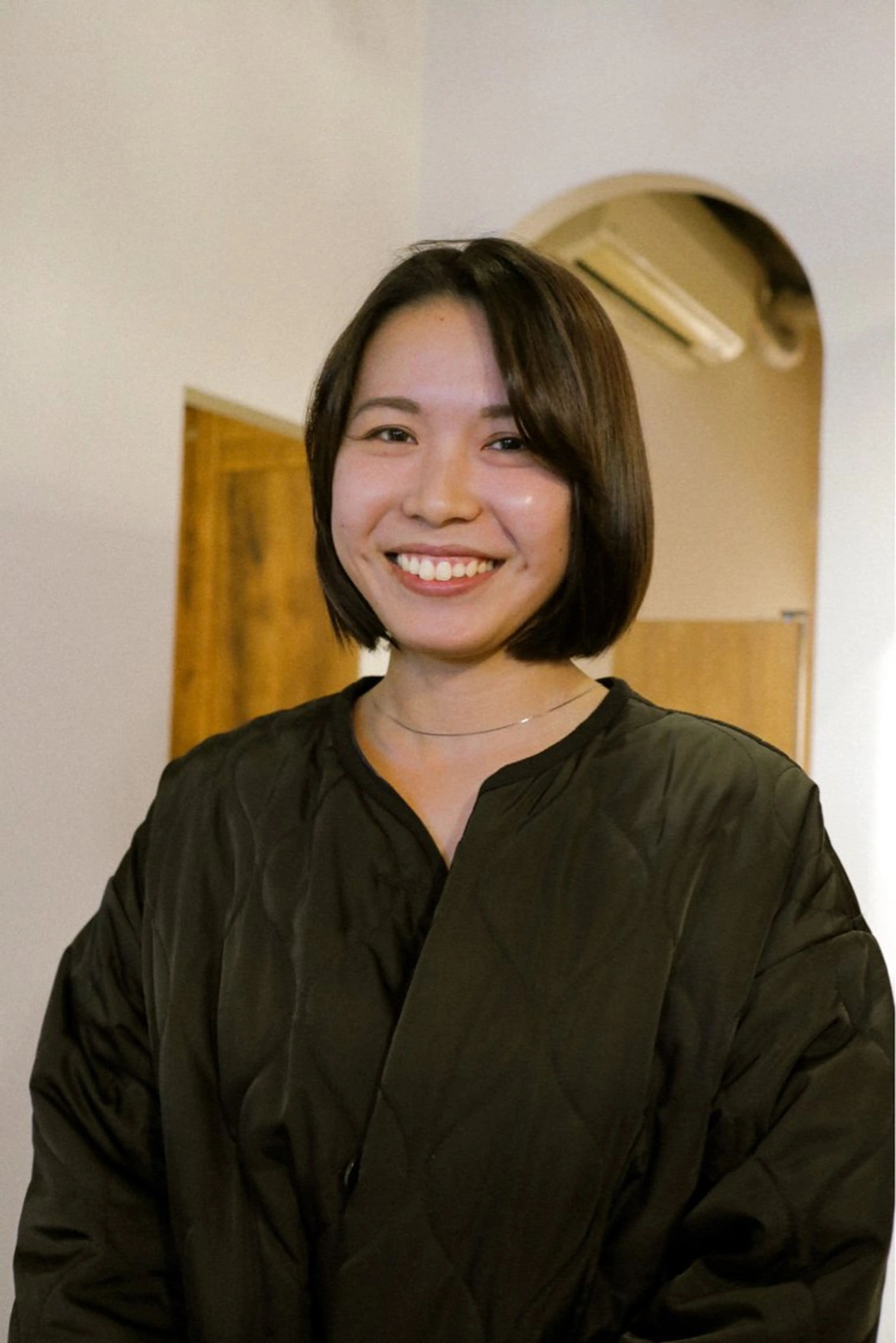 ショート 切りっぱなしボブ ボブ ウシロダ メグミのヘアスタイル