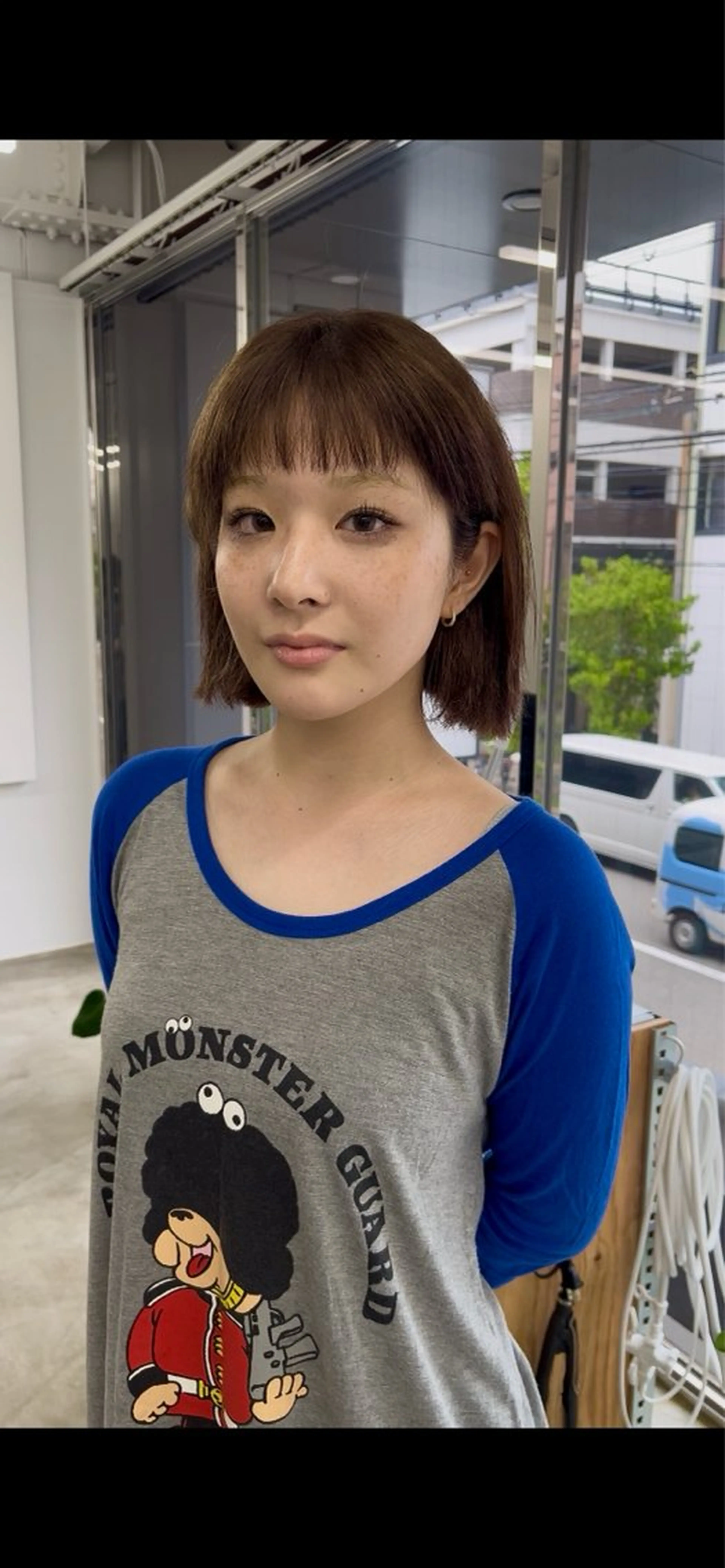 ショート ヘアカラー sounds所属・酒井 美里のヘアスタイル