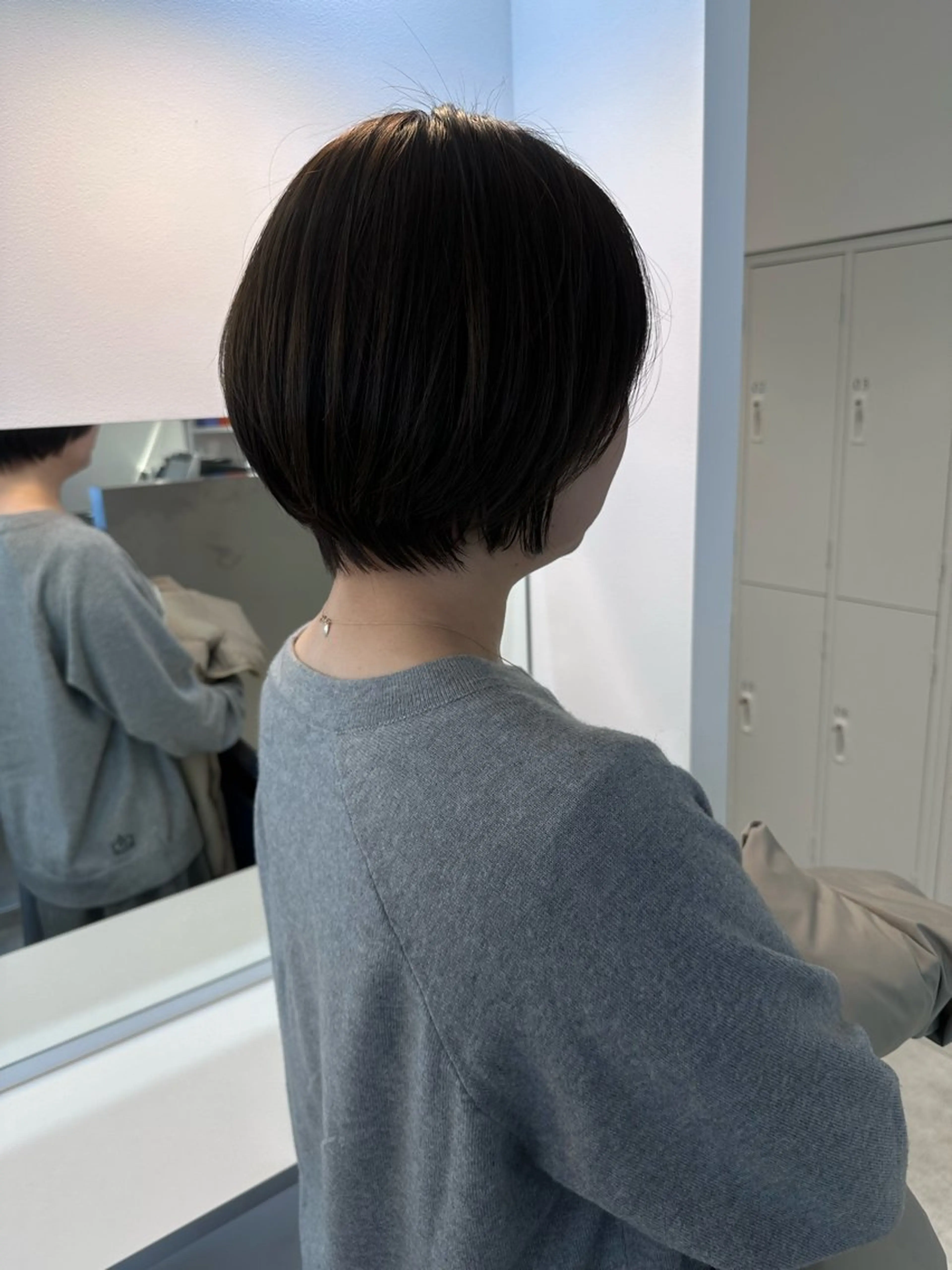ショート カット ヘアカラー トリートメント 韓国ヘア/ワンホン ちひろのヘアスタイル