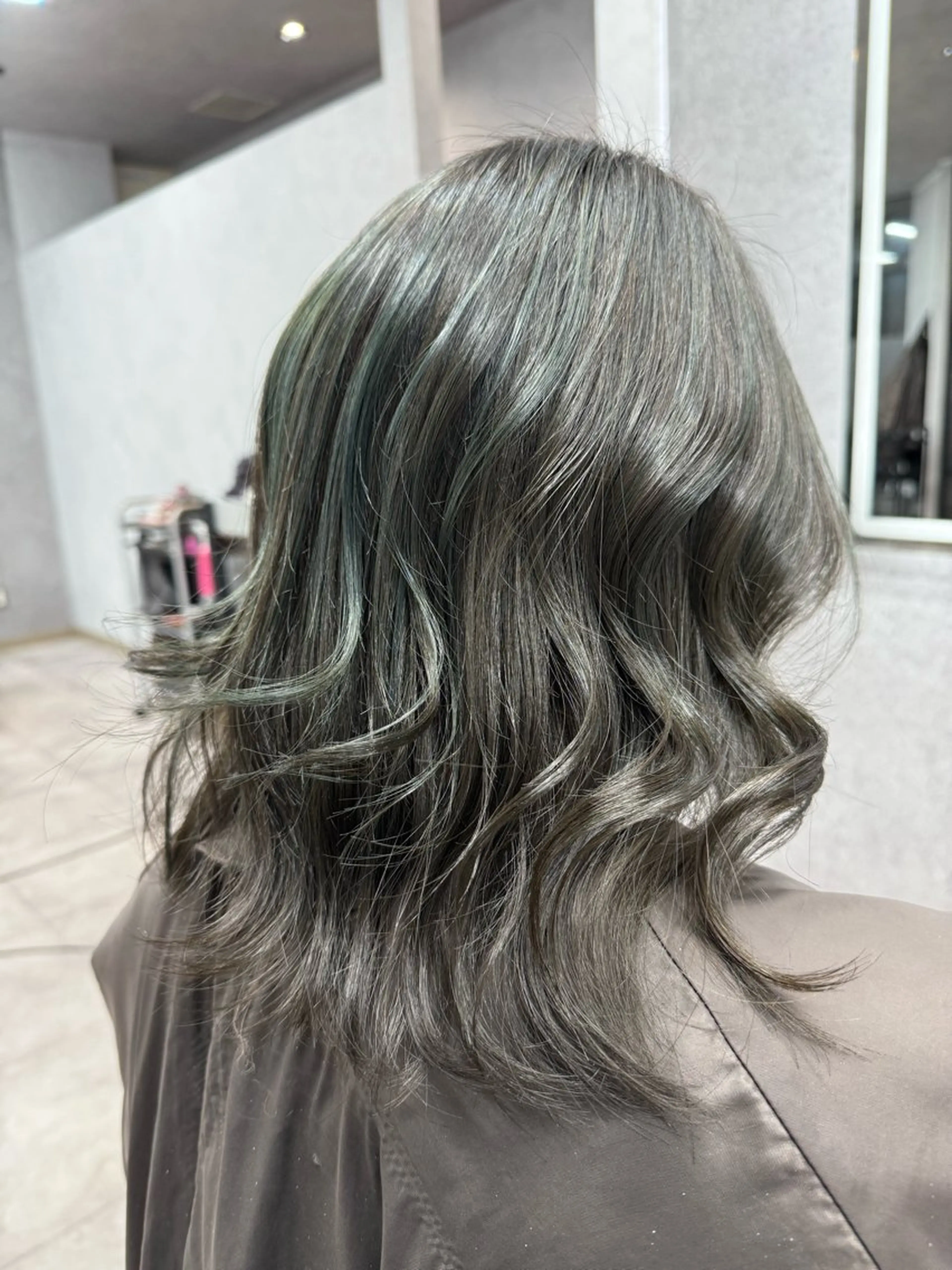 ミディアム Organic hairsalon AXIS 音更店所属・ミ クのヘアスタイル
