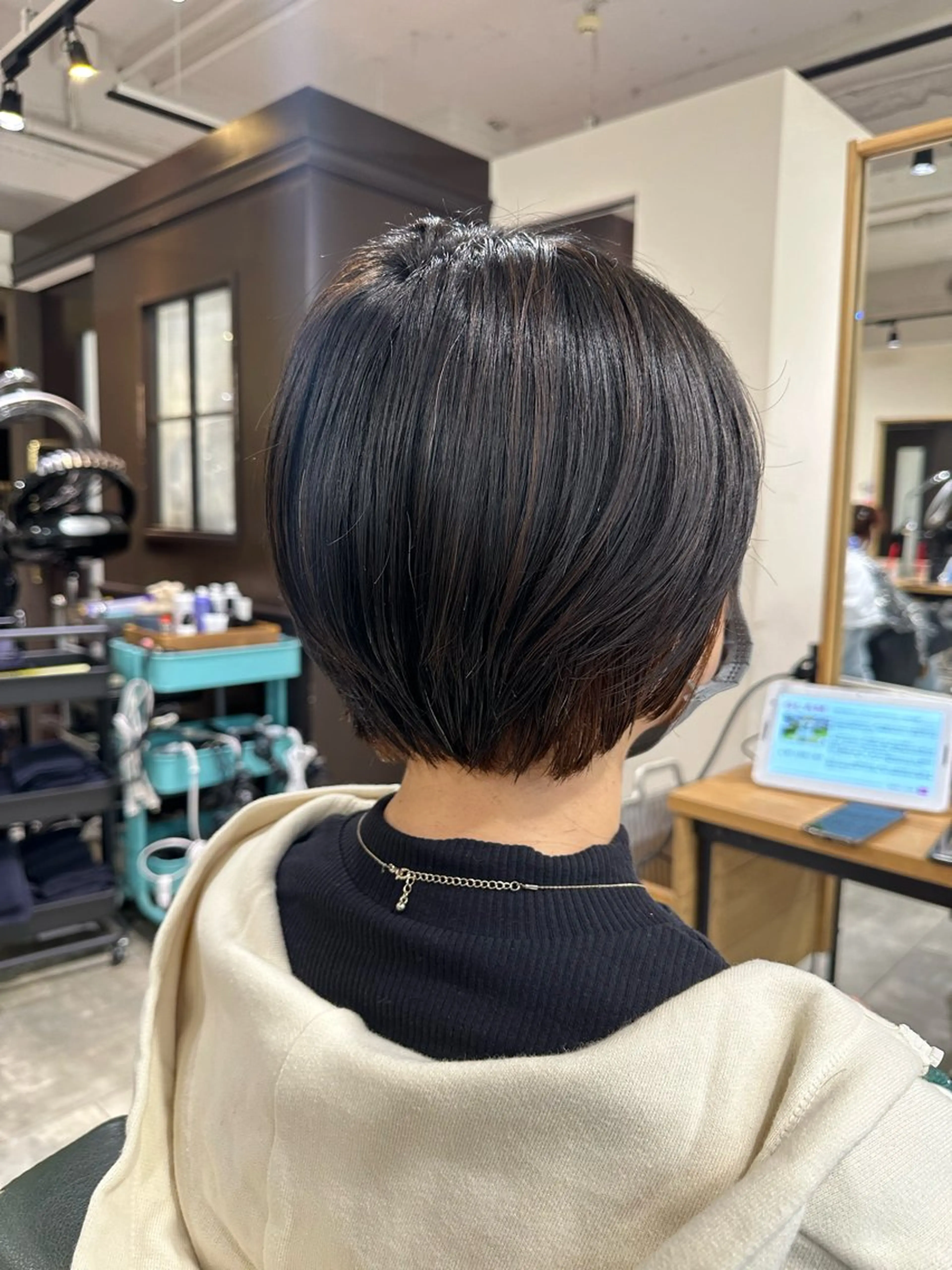 🌞カット+白髪染めの写真