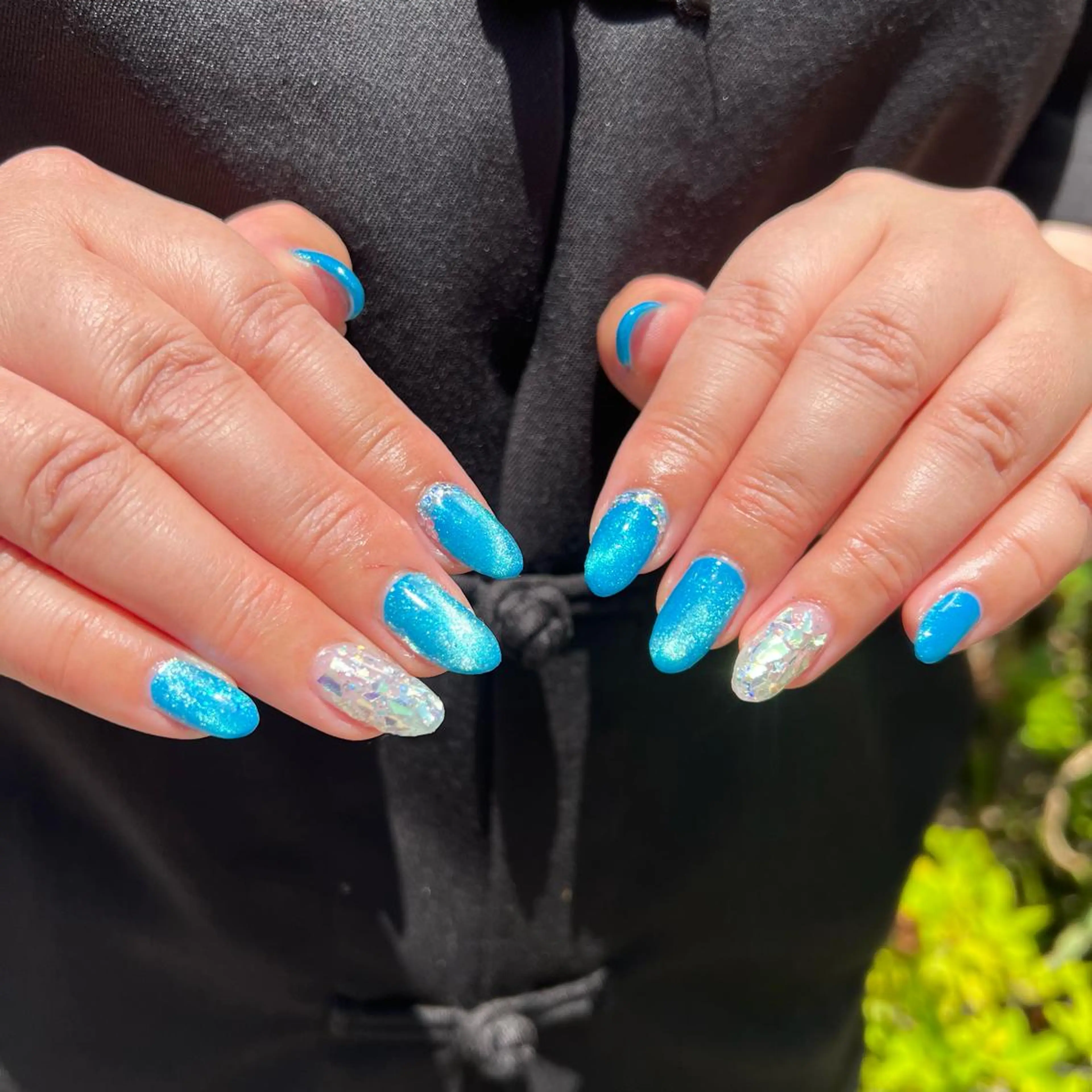 ネイル ラメ(グリッター) マグネットネイル nails Lazosのネイルデザイン
