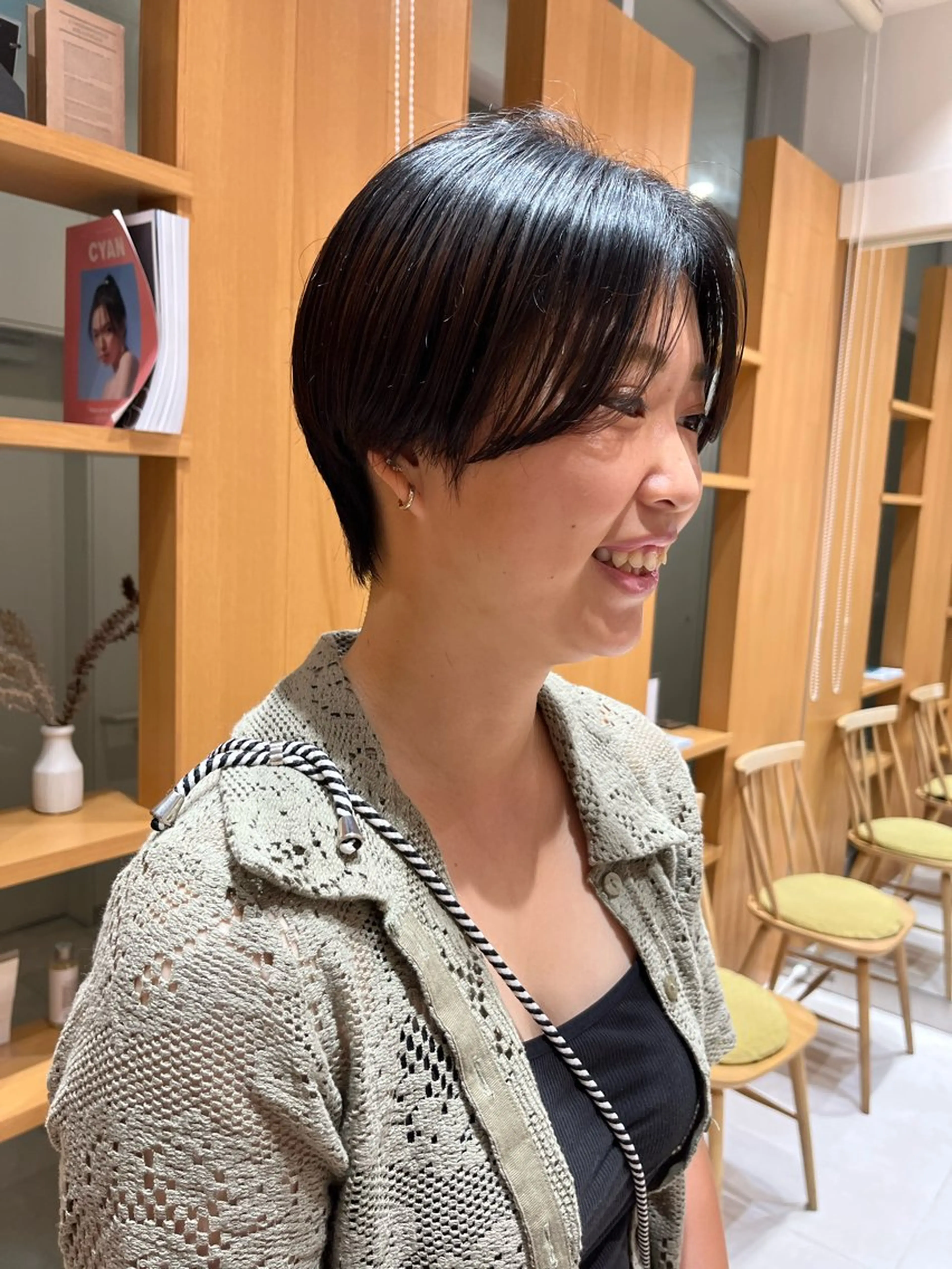 ショート 宮永 れいなのヘアスタイル