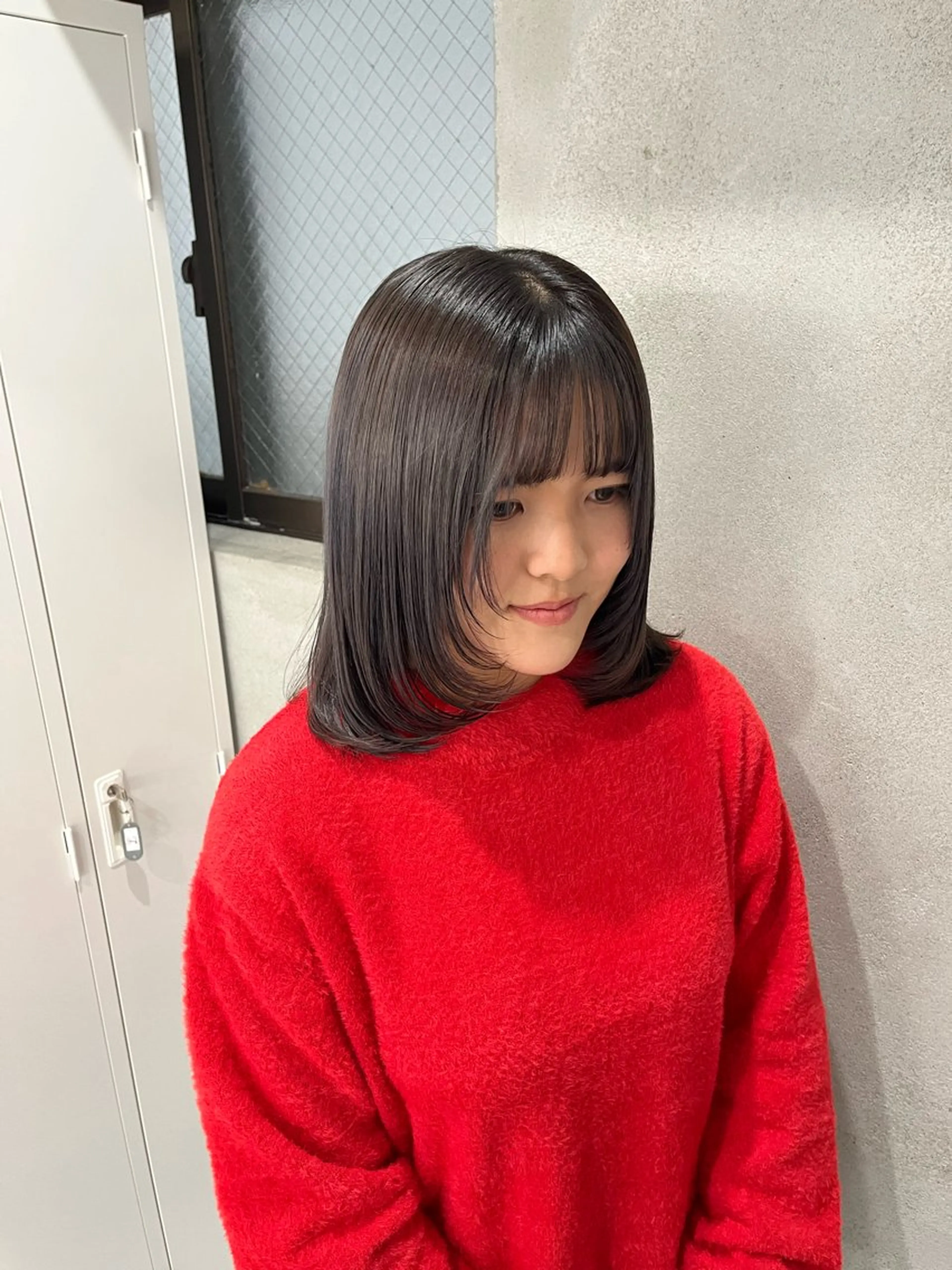 ヘアカラー sena⌇ボブ ⌇透明感カラー🦙♡のヘアスタイル