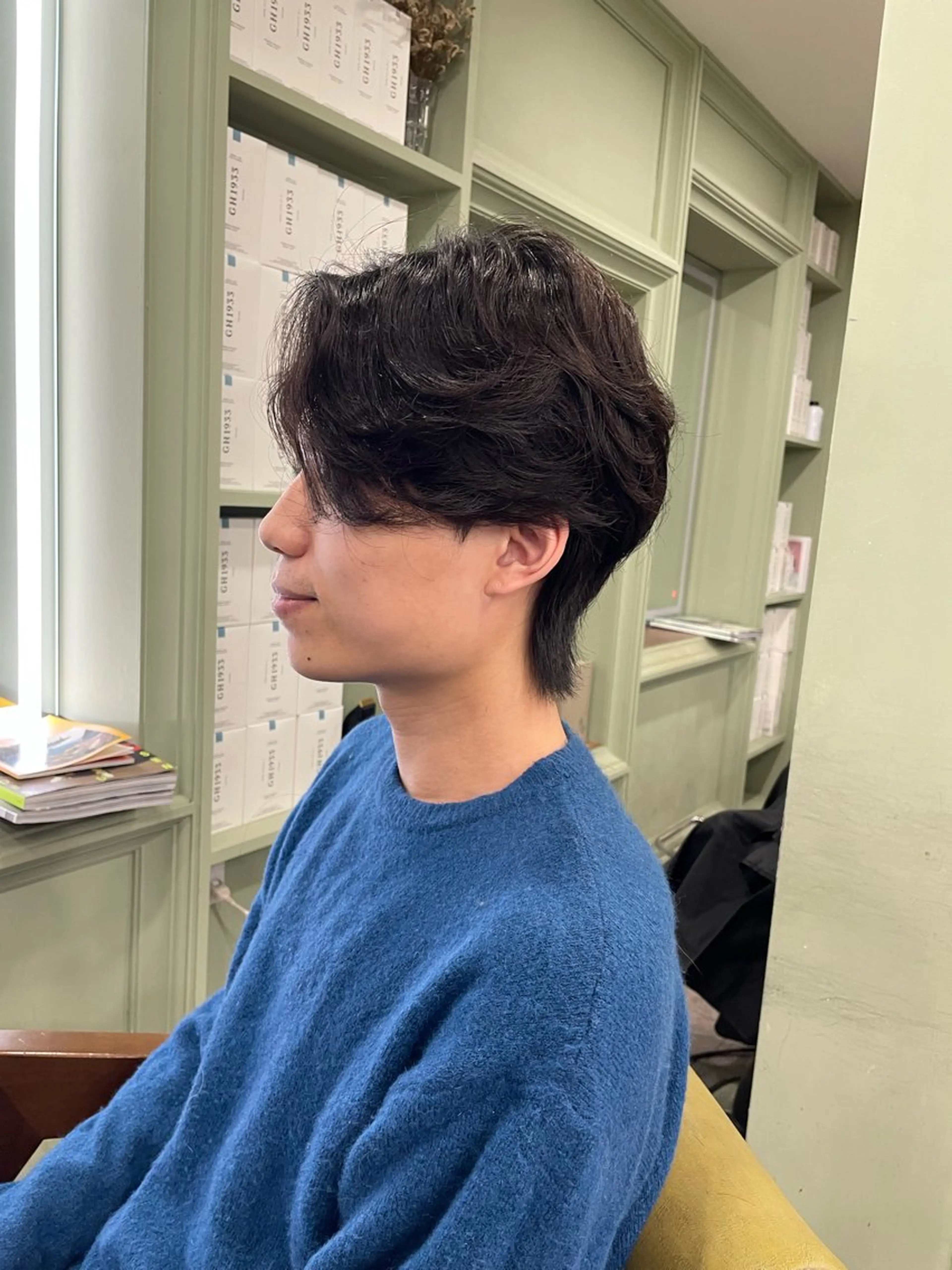 メンズ ダウンパーマ メンズパーマ ♡SHURI♡ 朱志🍒のヘアスタイル