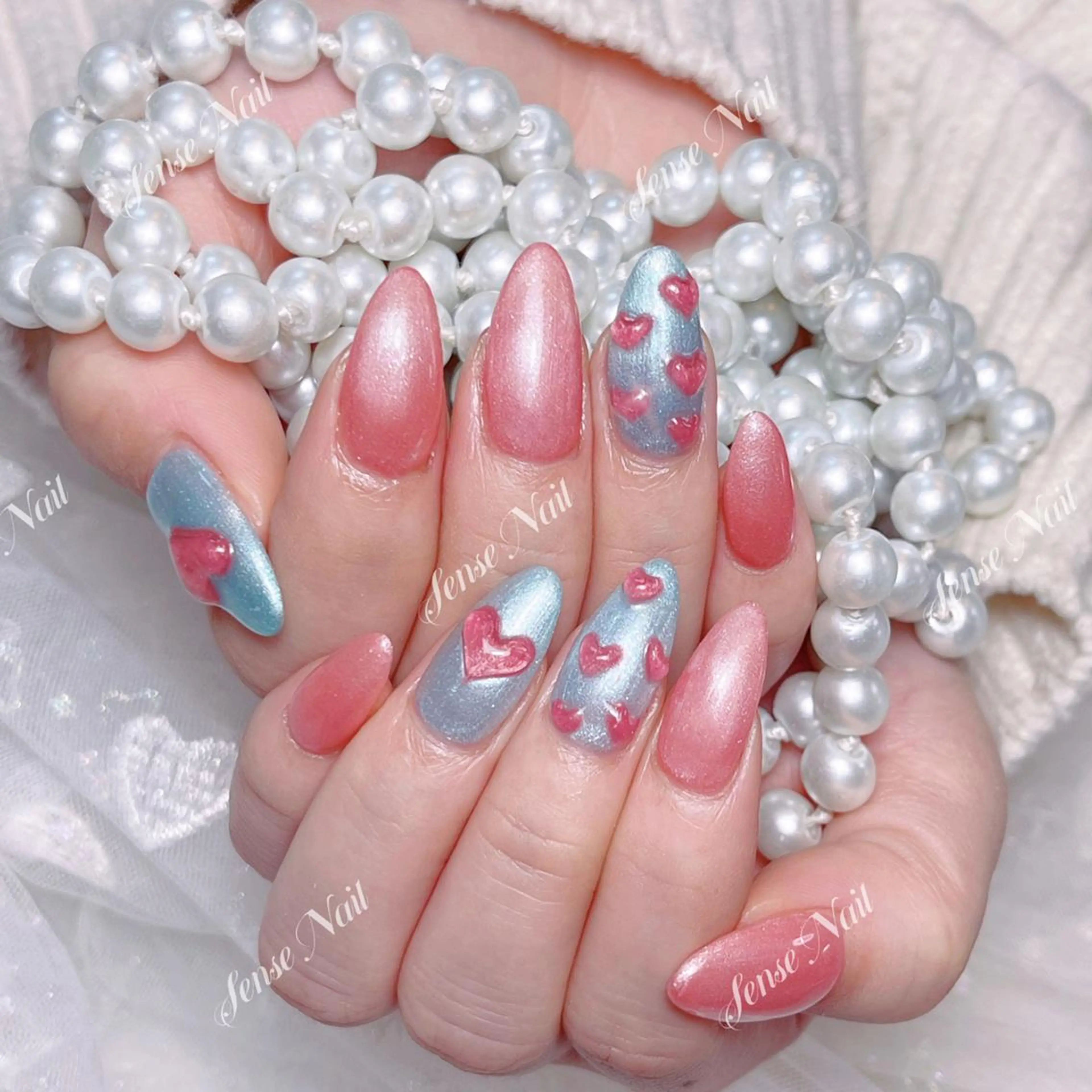 ネイル ハンドネイル 🎀Sense Nail新宿店🎀のネイルデザイン